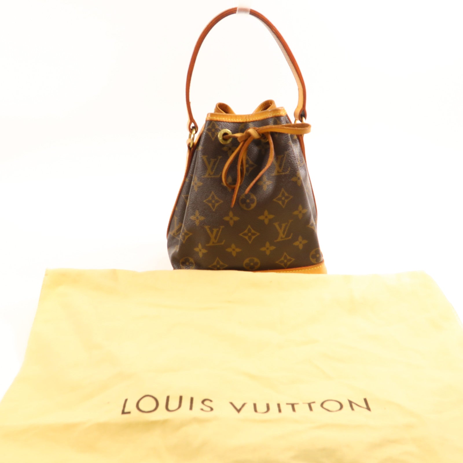 LOUIS VUITTON Monogram Mini Noe金扣肩背袋