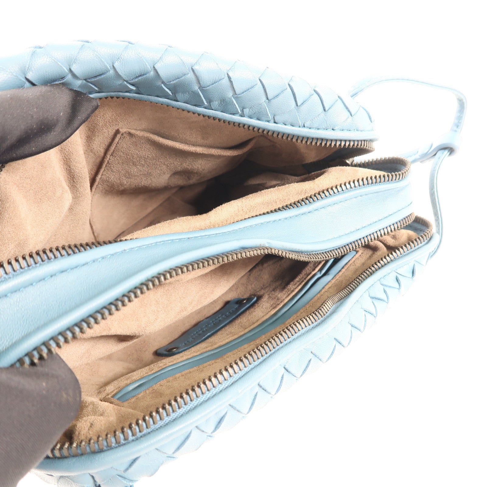 BOTTEGA VENETA 羊皮皮革Shoulder Bag肩背袋