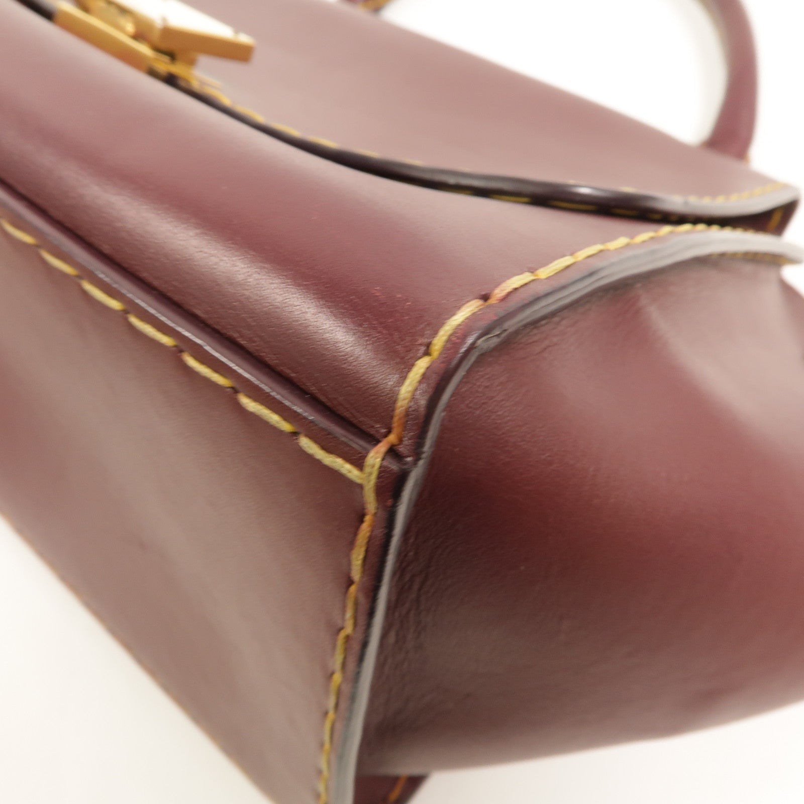 CELINE 牛皮皮革Trapeze手挽肩背兩用袋