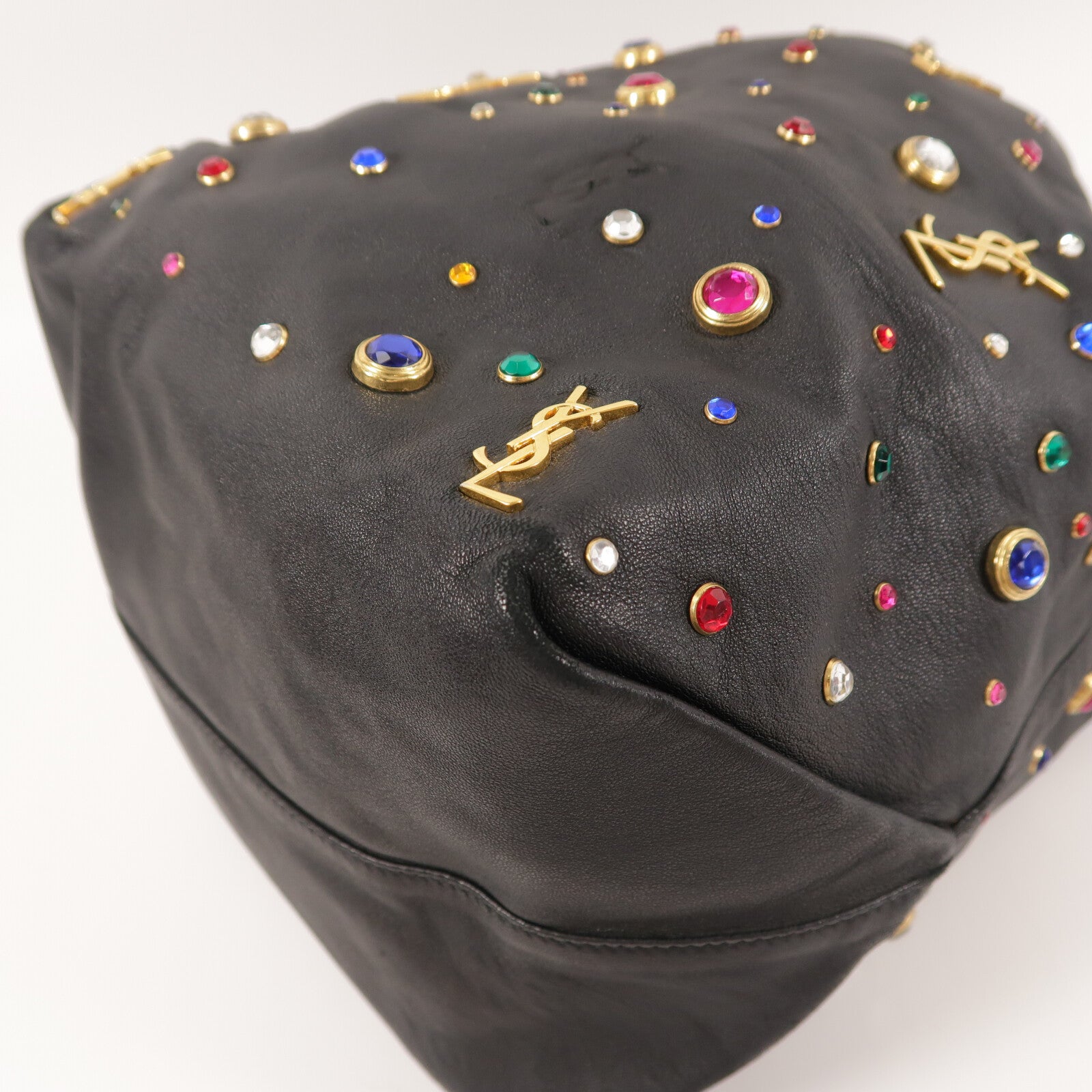 YVES SAINT LAURENT 牛皮皮革Chain Shoulder Bag鏈帶肩背袋