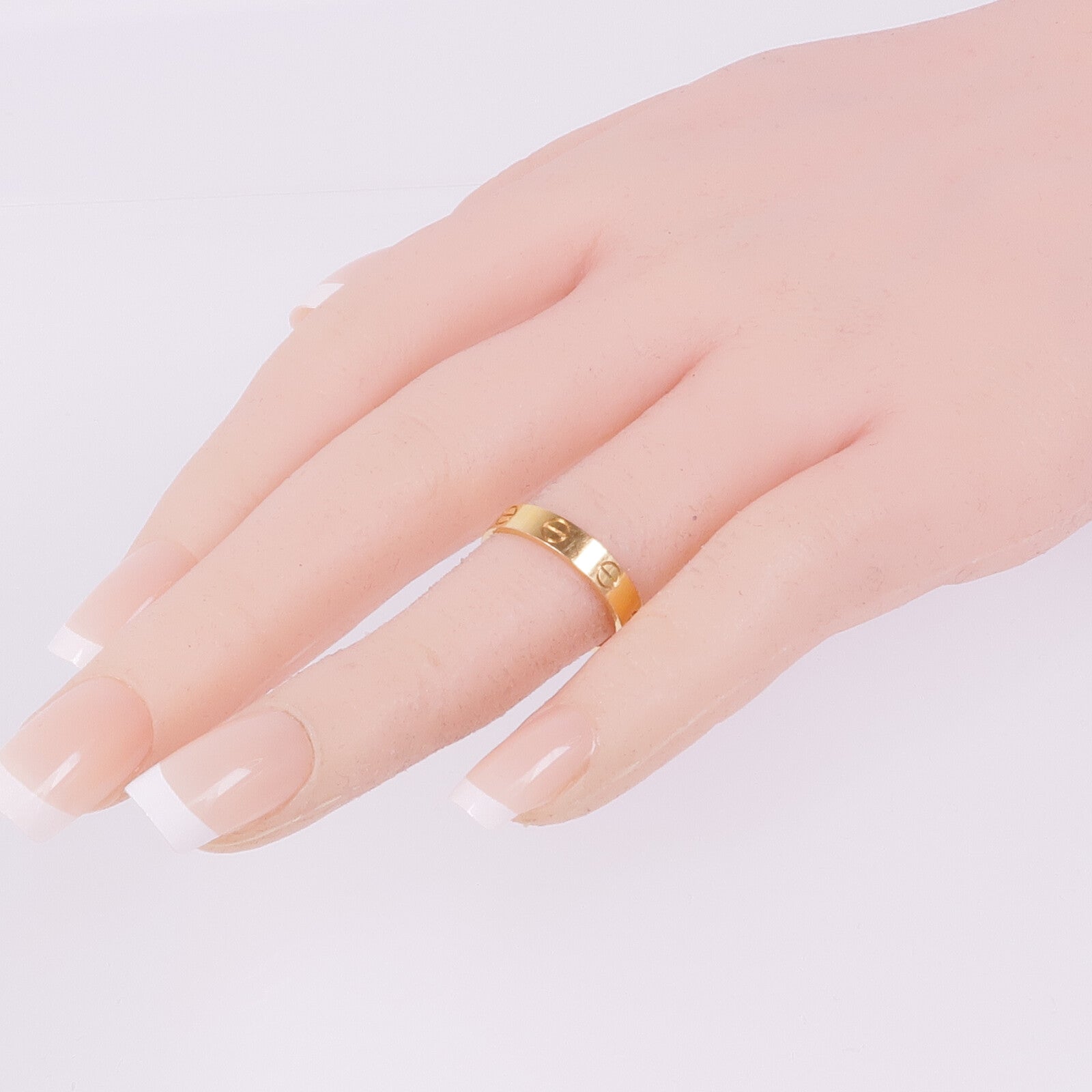 CARTIER 18K玫瑰金Love Ring戒指CARTIER#51/US#5.5