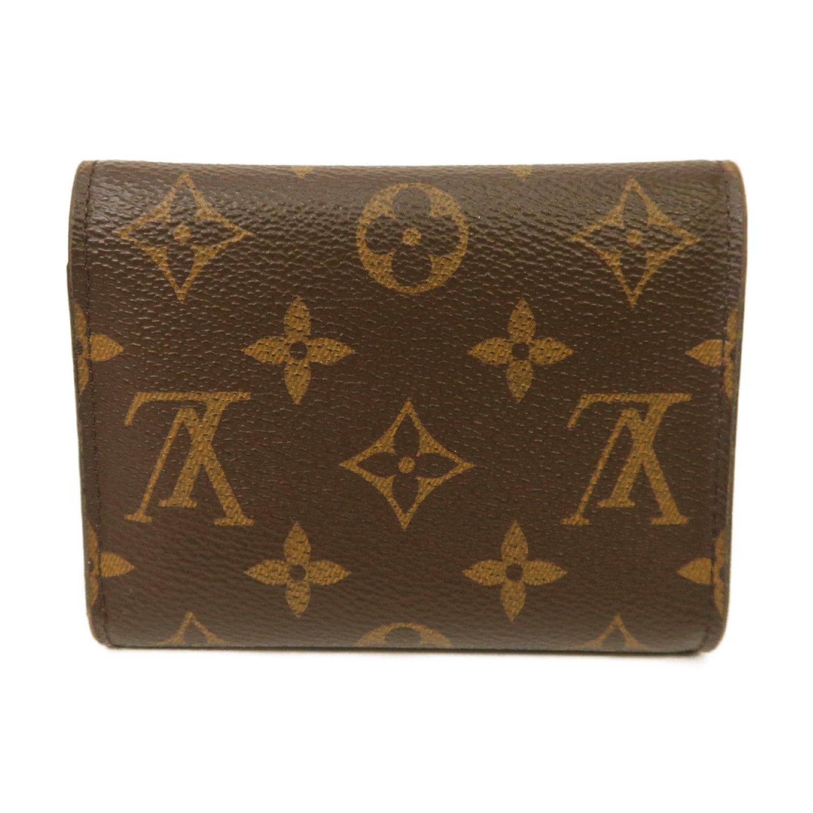 LOUIS VUITTON Monogram Victorine Wallet金扣錢包啡色