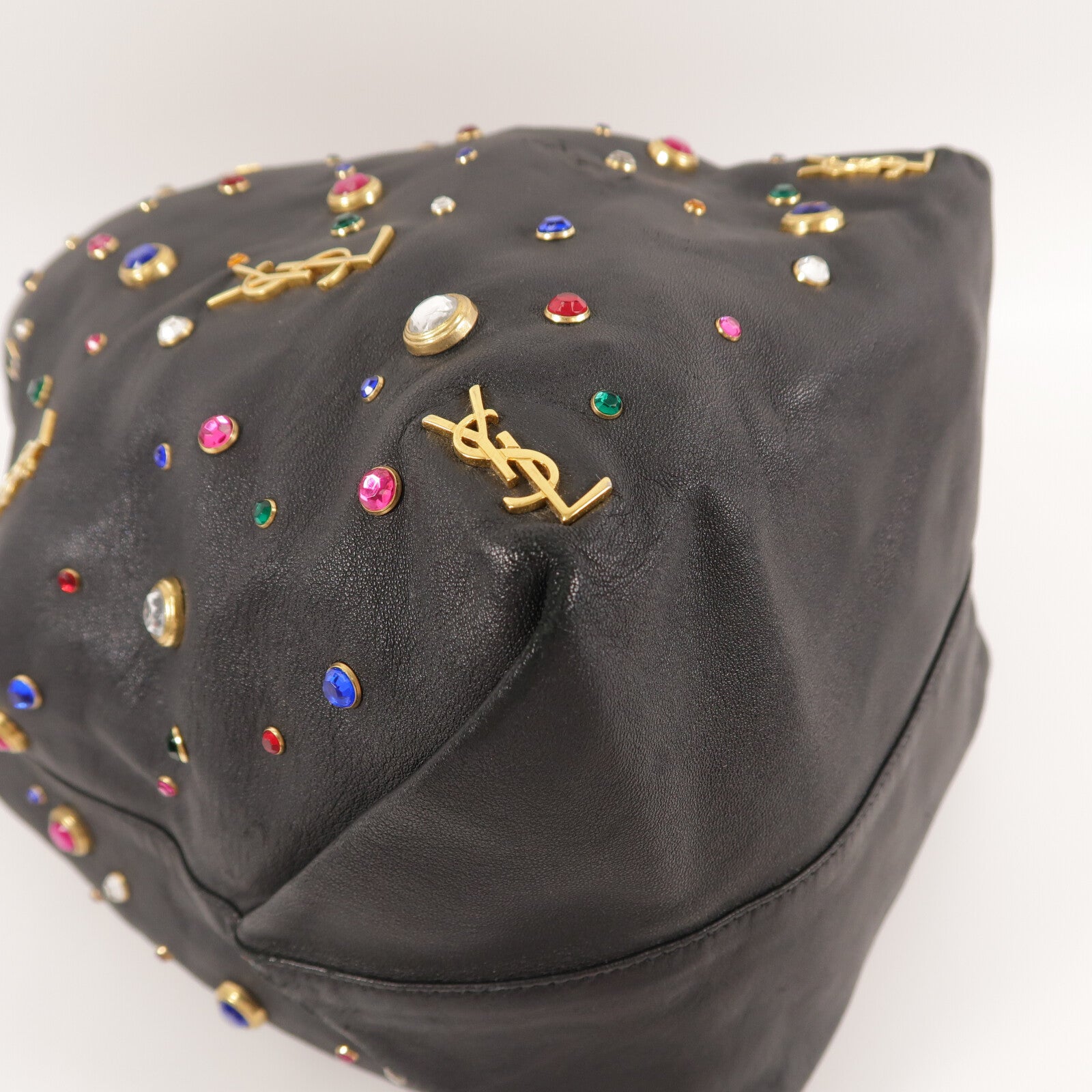 YVES SAINT LAURENT 牛皮皮革Chain Shoulder Bag鏈帶肩背袋