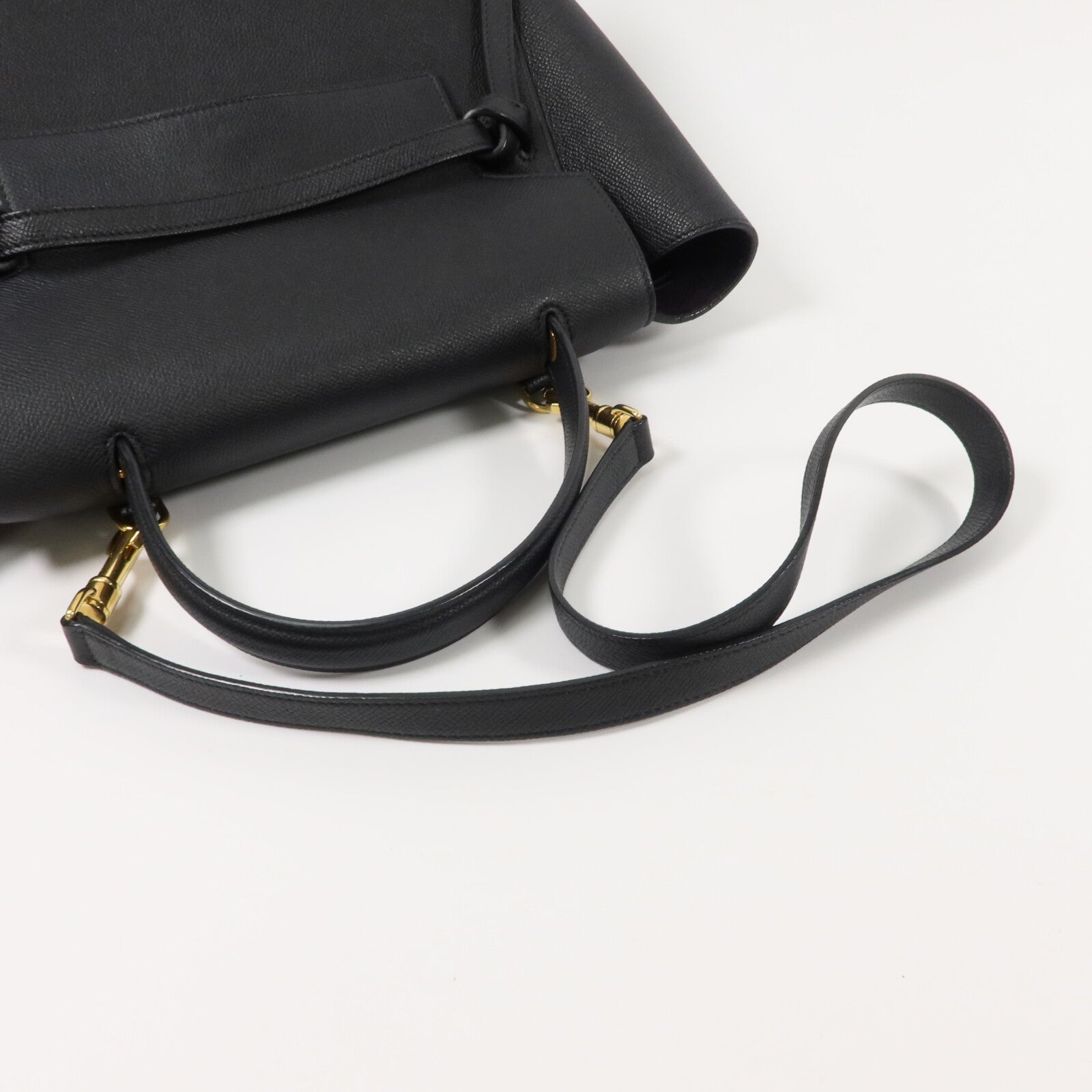 CELINE 牛皮皮革Micro Belt Bag手挽肩背兩用袋