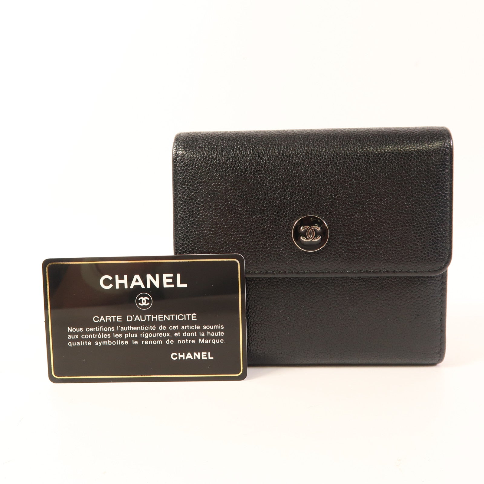 CHANEL 【激減優惠】牛皮皮革Wallet錢包