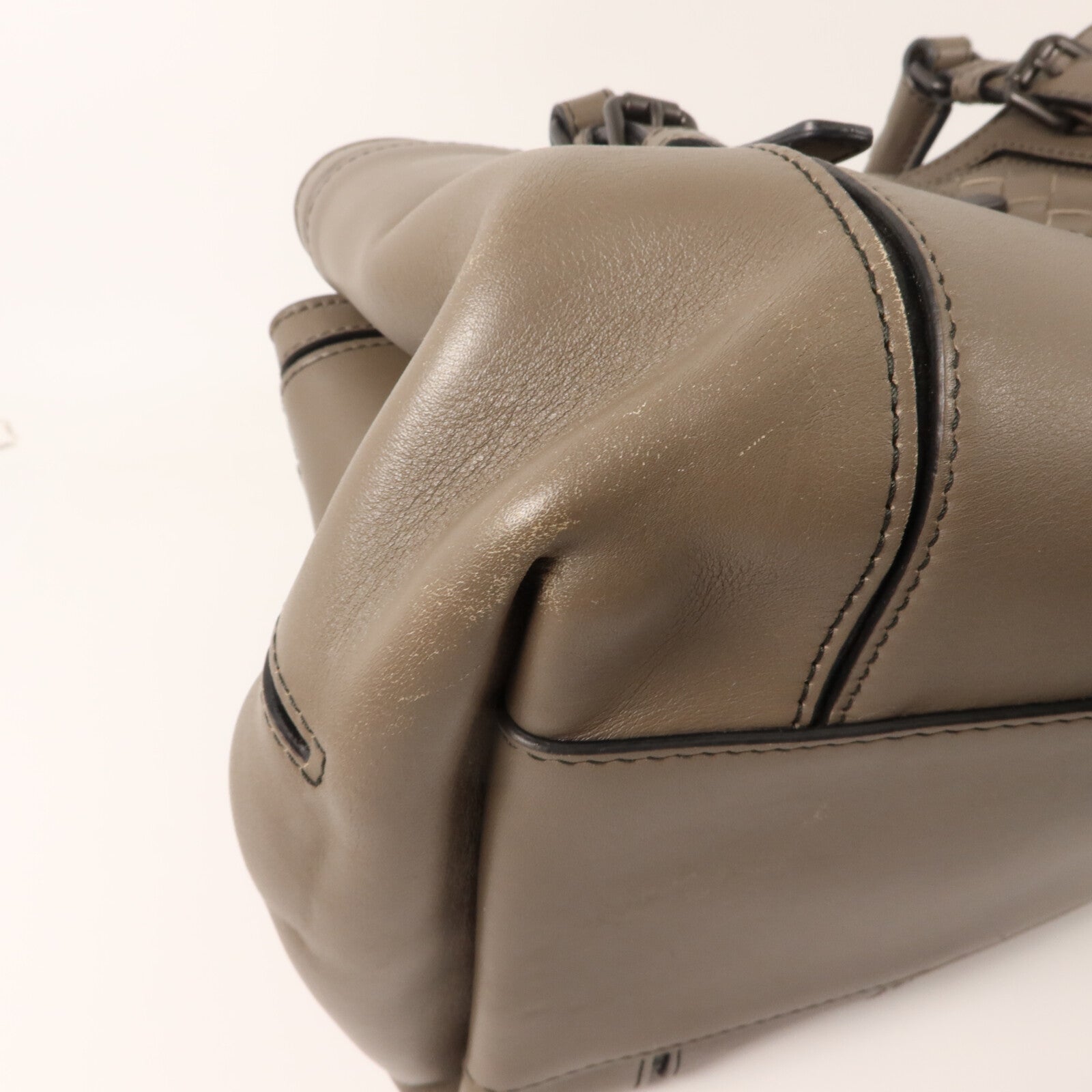BOTTEGA VENETA 牛皮皮革2 Way Shoulder手挽肩背兩用袋