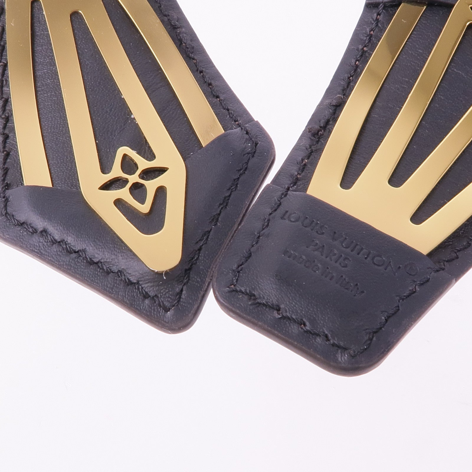 LOUIS VUITTON Monogram Hair Clips金扣髮夾