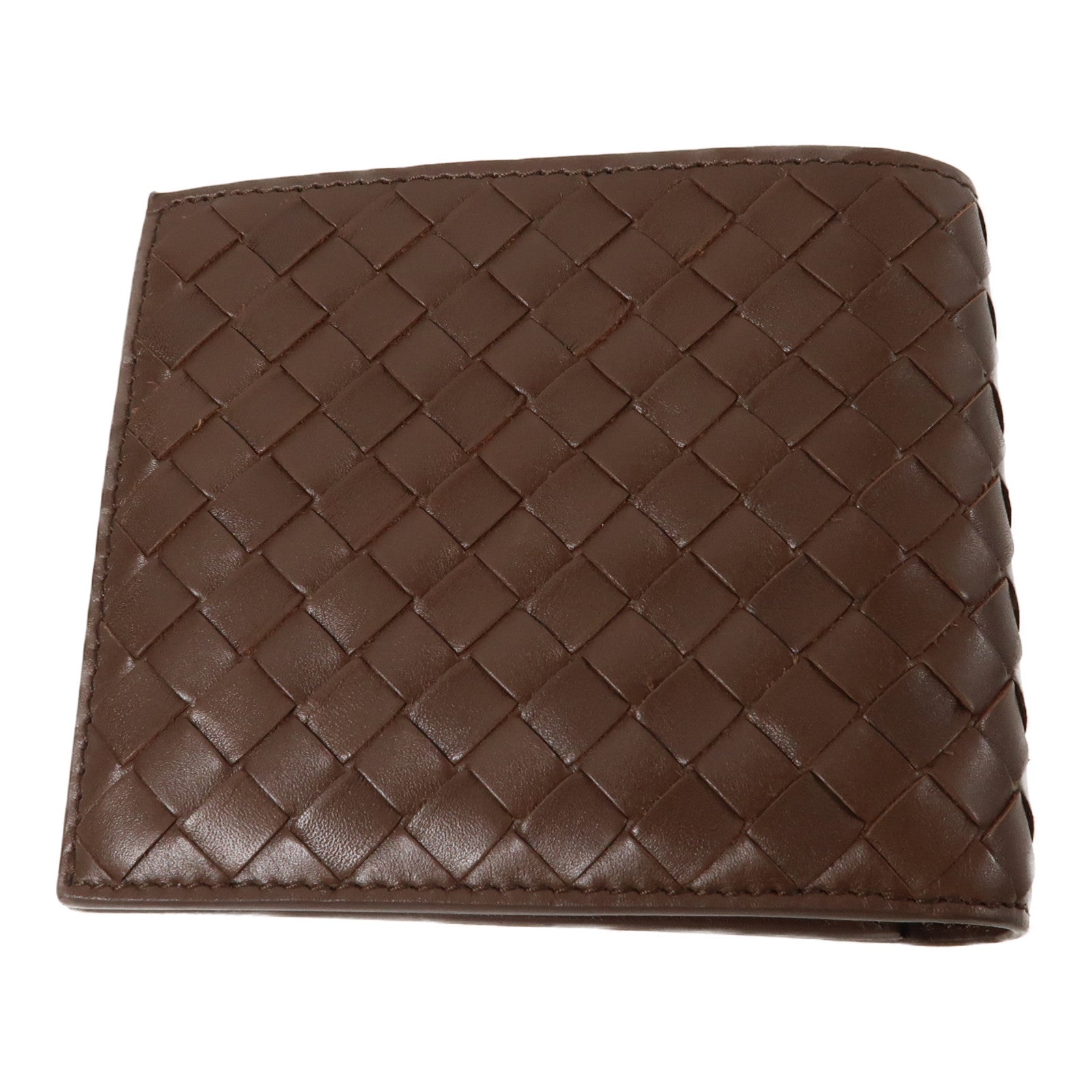 BOTTEGA VENETA 織紋皮革Wallet錢包啡色