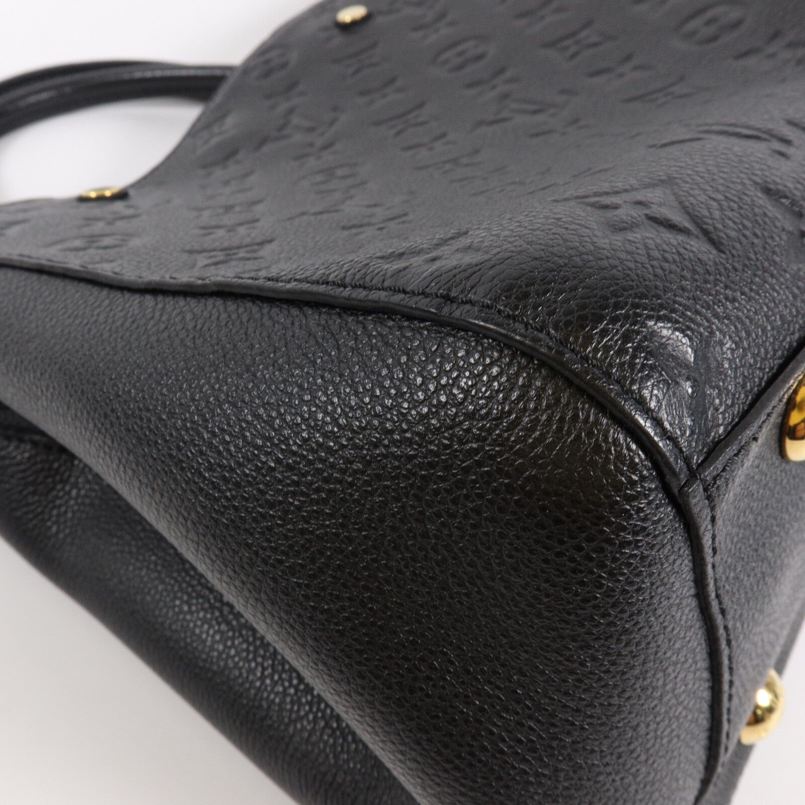 LOUIS VUITTON Monogram Empreinte Montaigne MM手挽肩背兩用袋