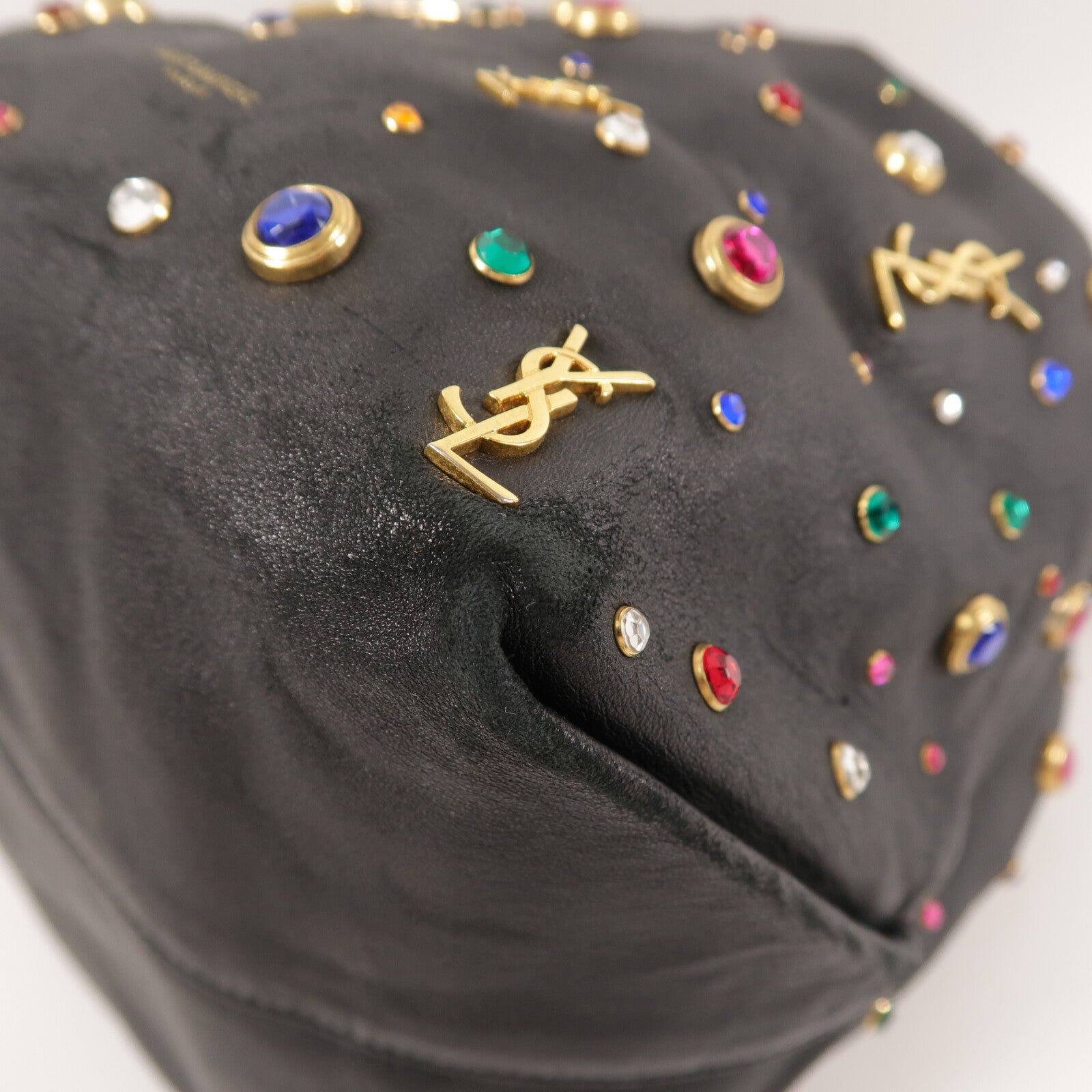 YVES SAINT LAURENT 牛皮皮革Chain Shoulder Bag鏈帶肩背袋