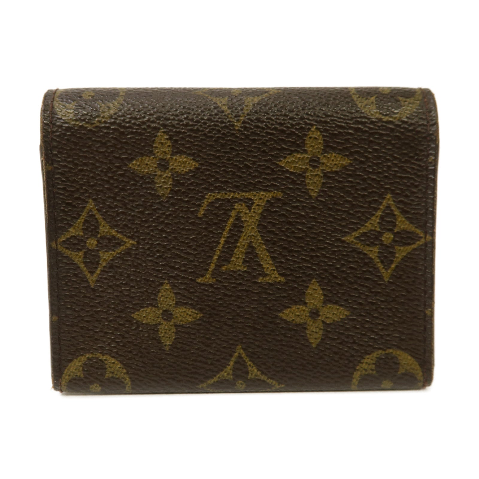 LOUIS VUITTON Monogram Card Case卡片套啡色