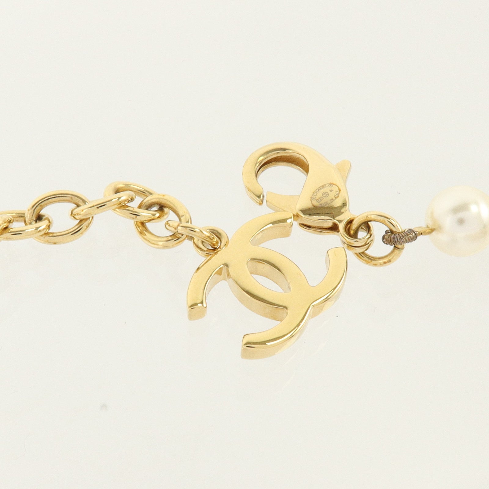 CHANEL PVC/金屬Choker Necklace項鏈