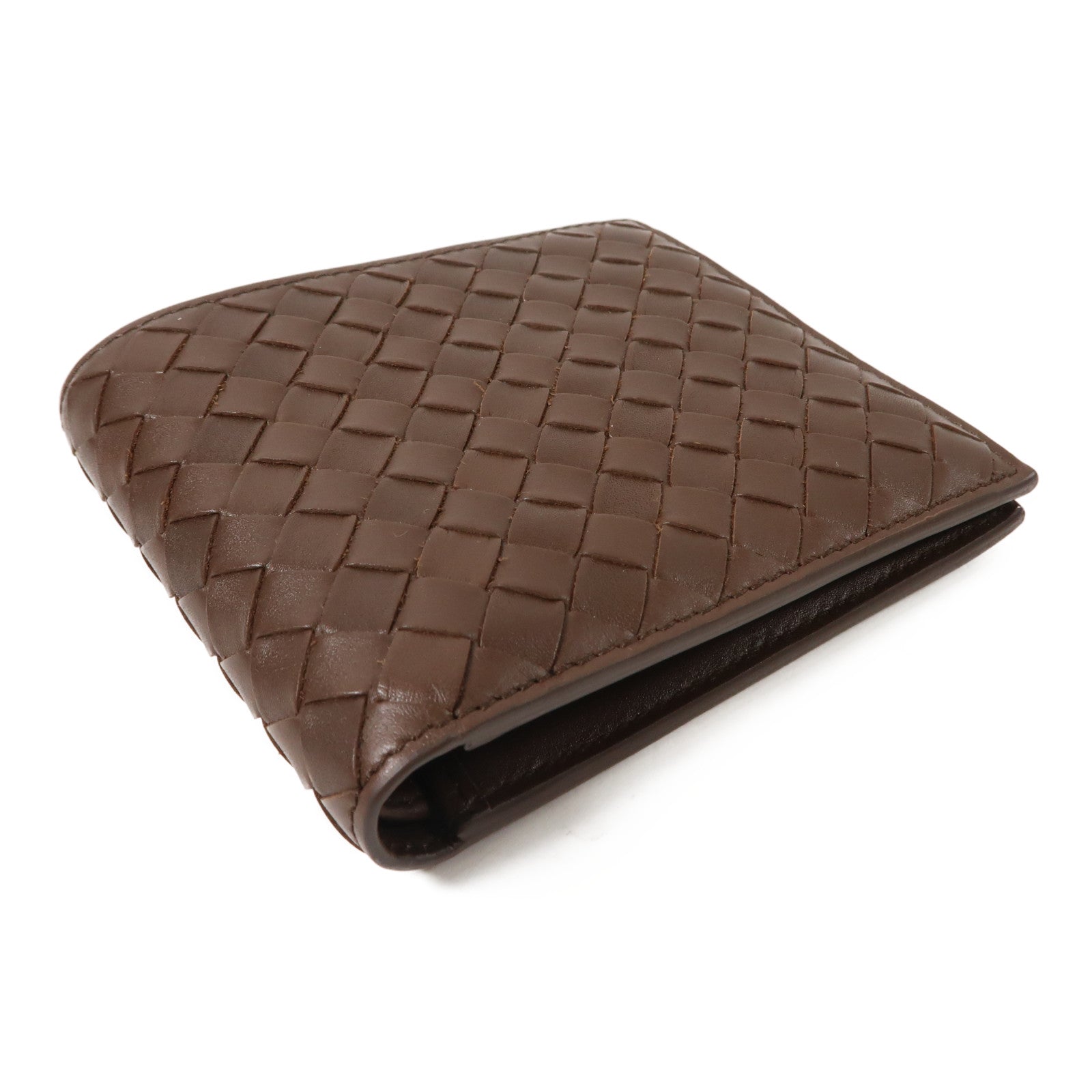 BOTTEGA VENETA 織紋皮革Wallet錢包啡色