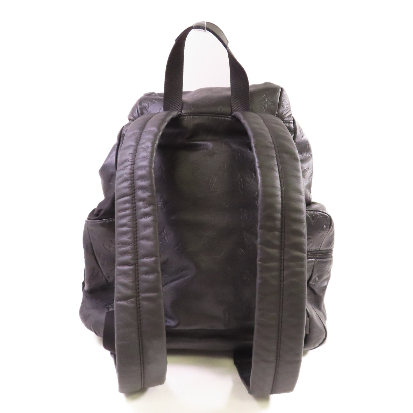 LOUIS VUITTON Monogram Empreinte Trekking Backpack背包黑色