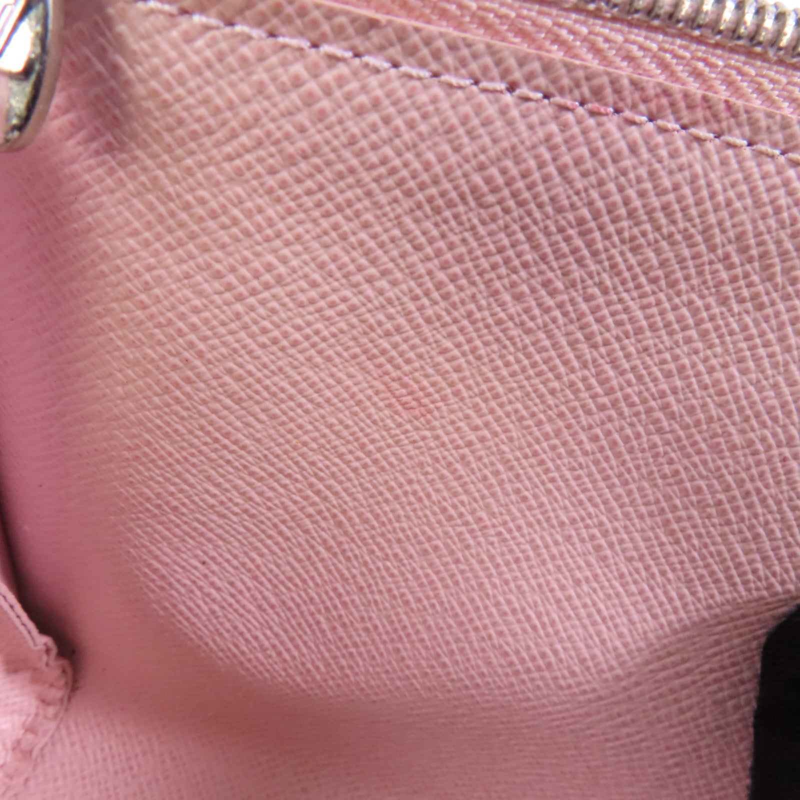 LOUIS VUITTON Epi Portefeuille Twist Chain銀扣鏈帶肩背袋粉紅色