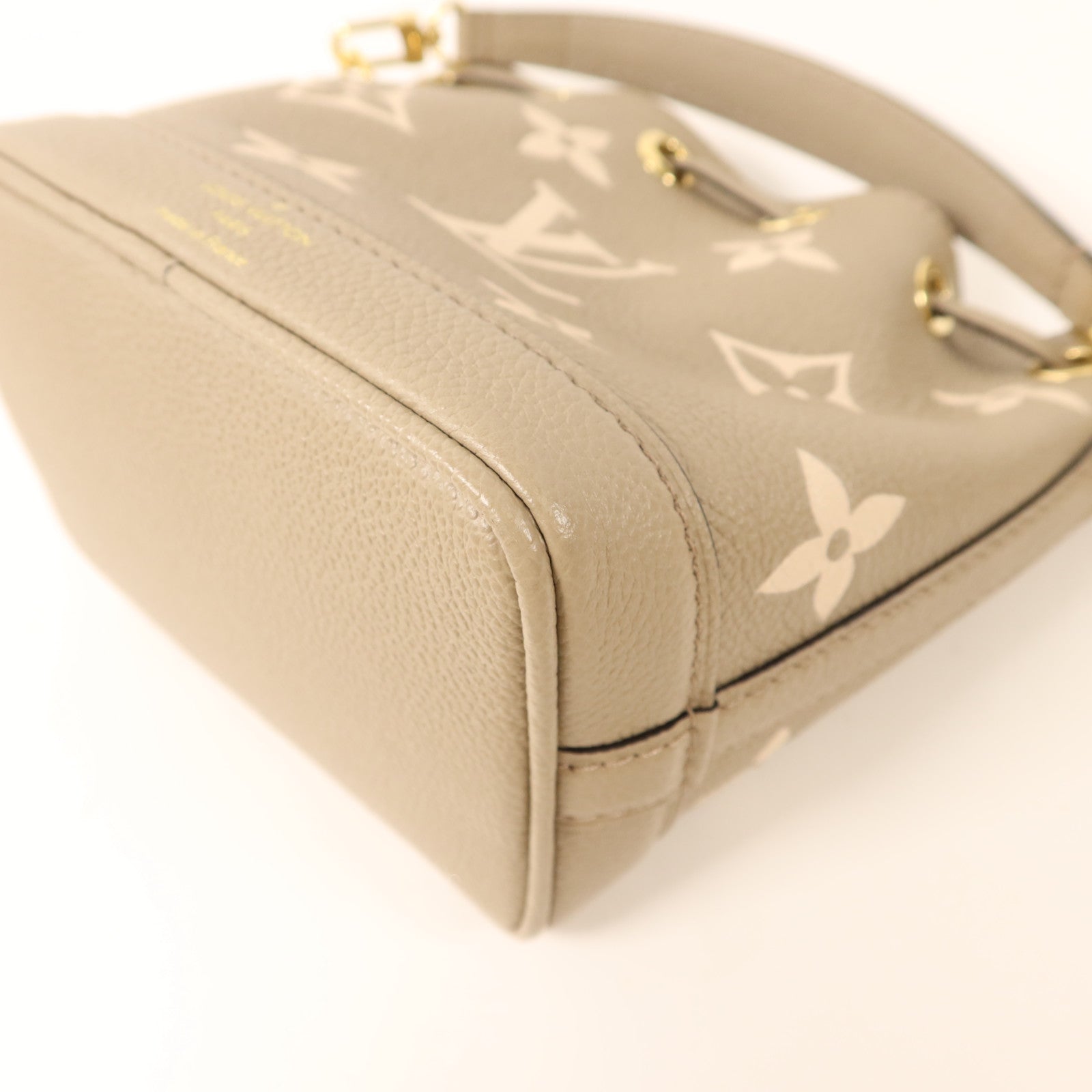 LOUIS VUITTON 【激減優惠】Monogram Empreinte Nano Noe金扣手挽肩背兩用袋