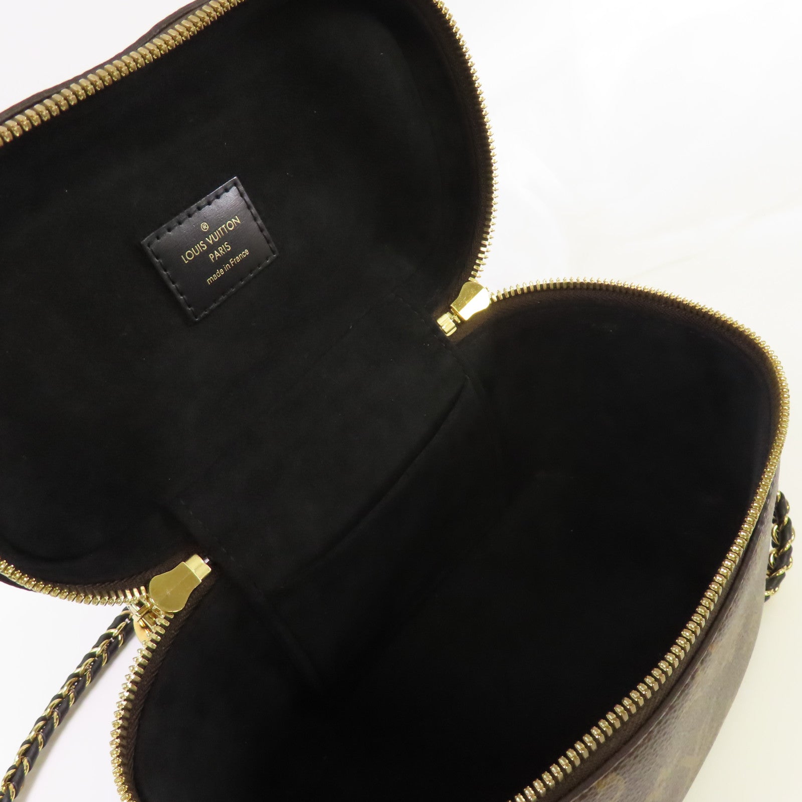 LOUIS VUITTON 【激減優惠】Monogram Vanity PM 2Way Shoulder Bag金扣手挽肩背兩用袋啡色