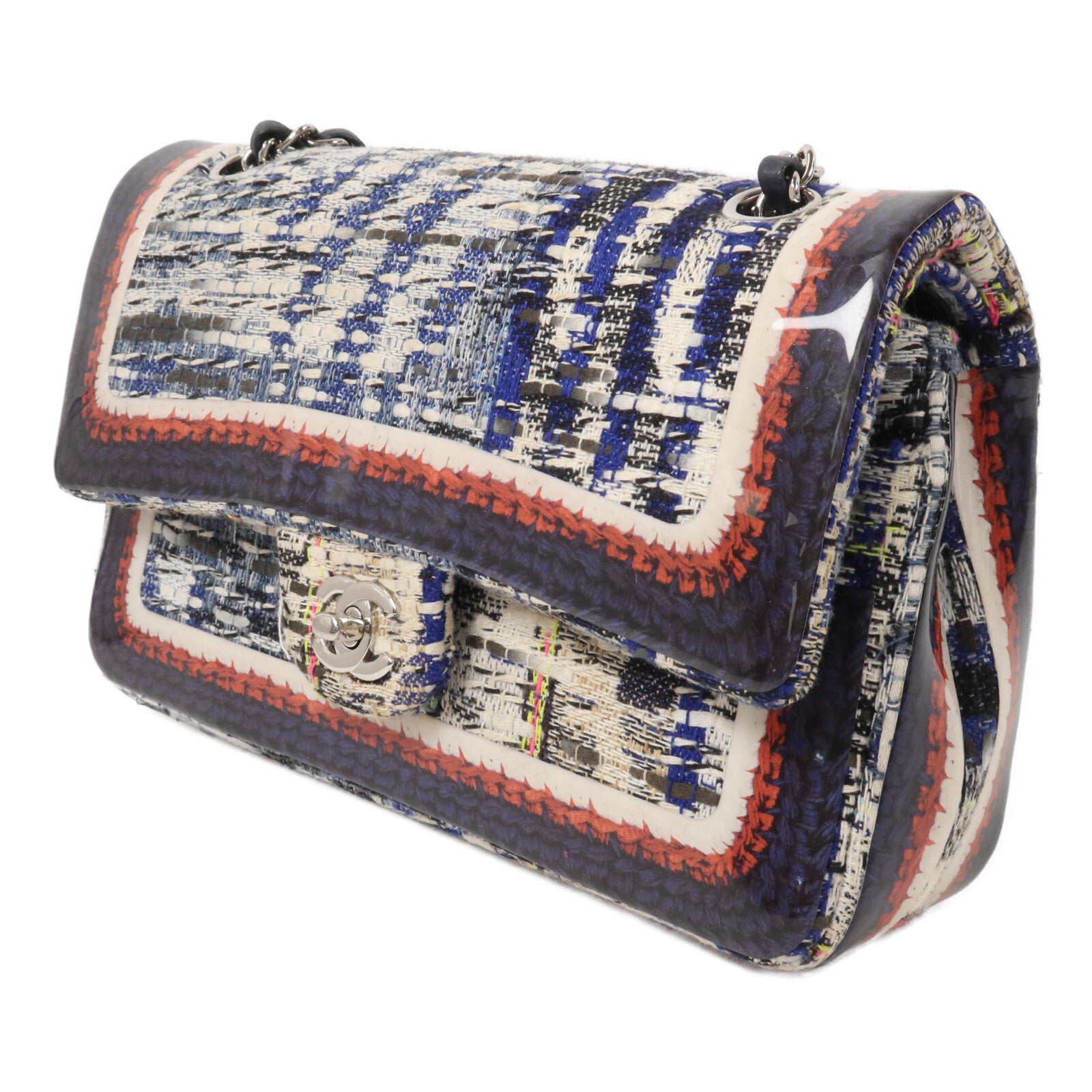 CHANEL Tweed Classic 25鏈帶肩背袋