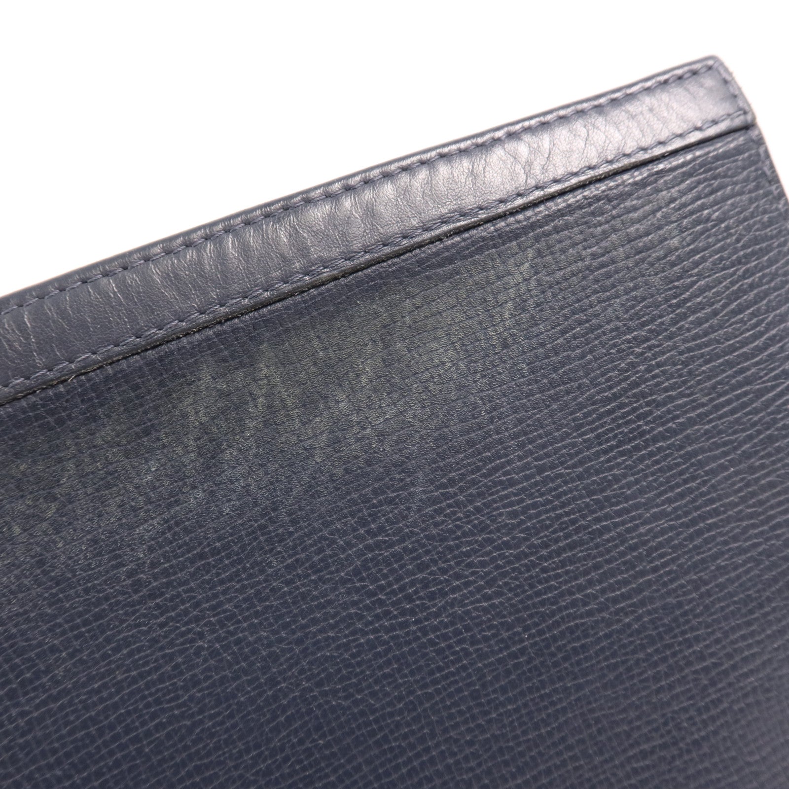 LOUIS VUITTON Monogram Denim LV X Nigo Pochette Voyage金扣手拿包