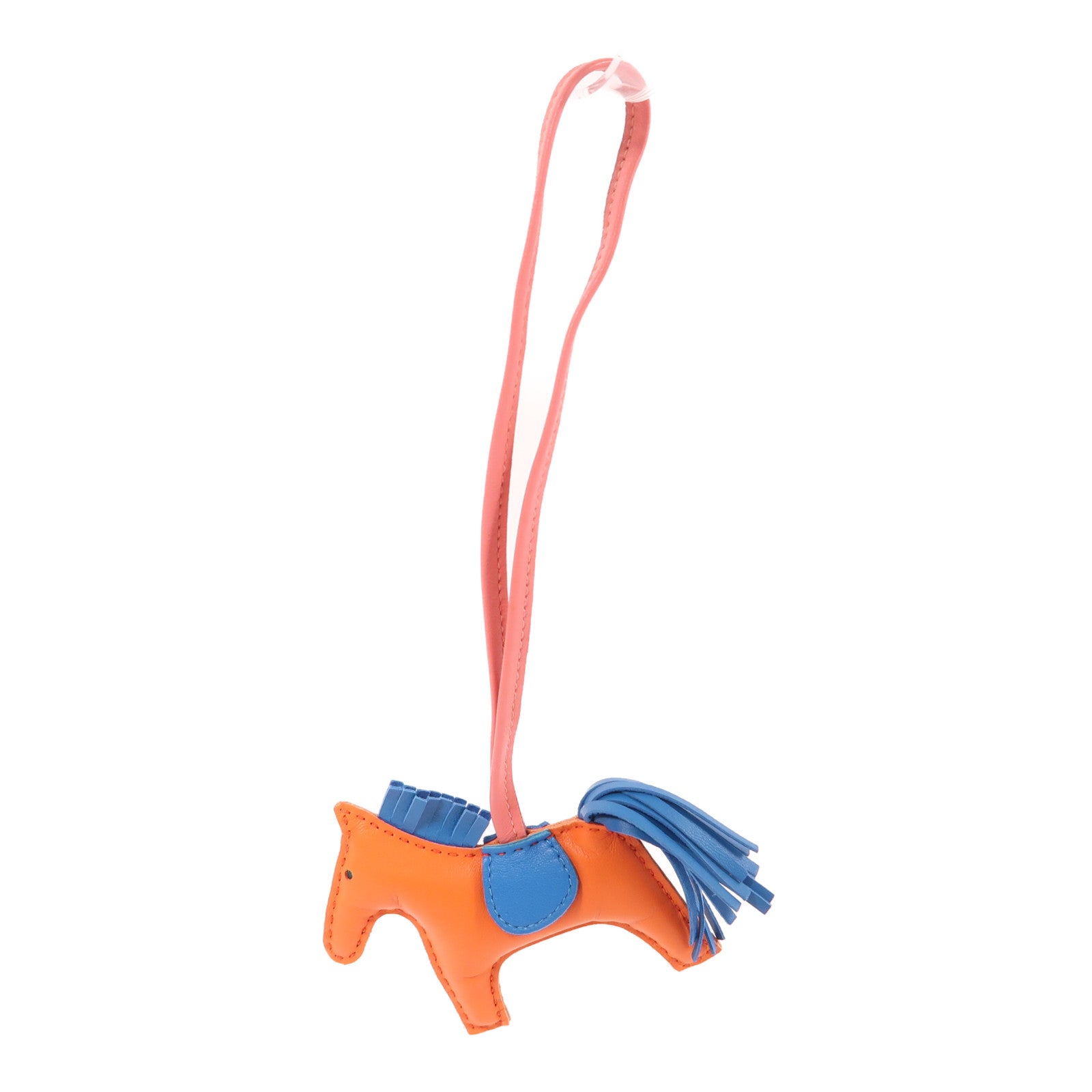 HERMES Milo皮革Rodeo PM掛飾