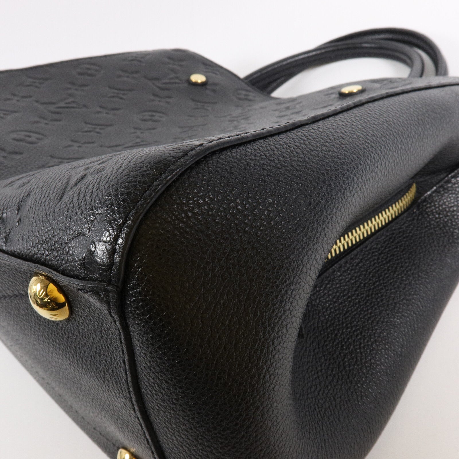 LOUIS VUITTON Monogram Empreinte Montaigne MM手挽肩背兩用袋