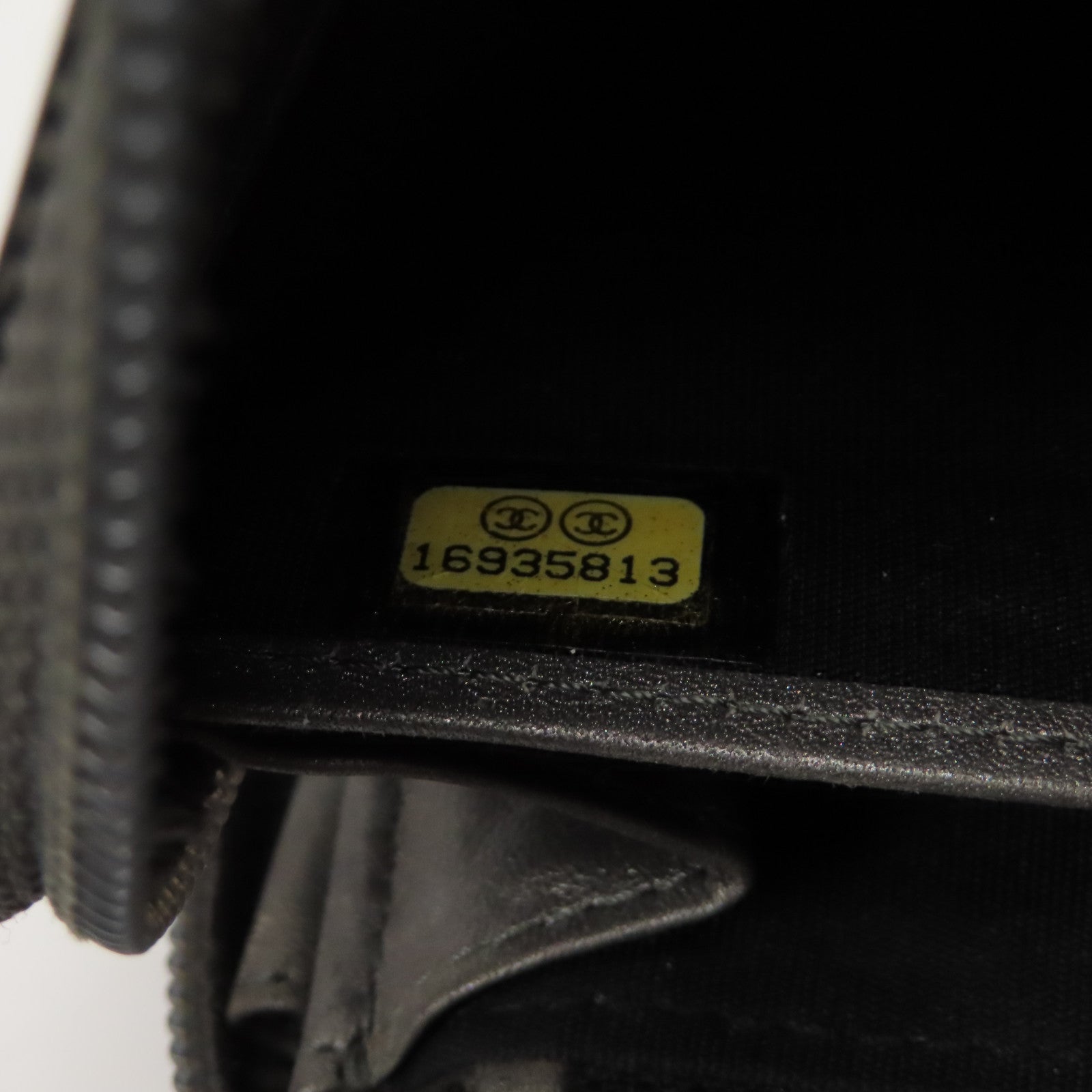 CHANEL 【激減優惠】皮革Zipper Long Wallet銀扣拉鍊長錢包銀色/灰色