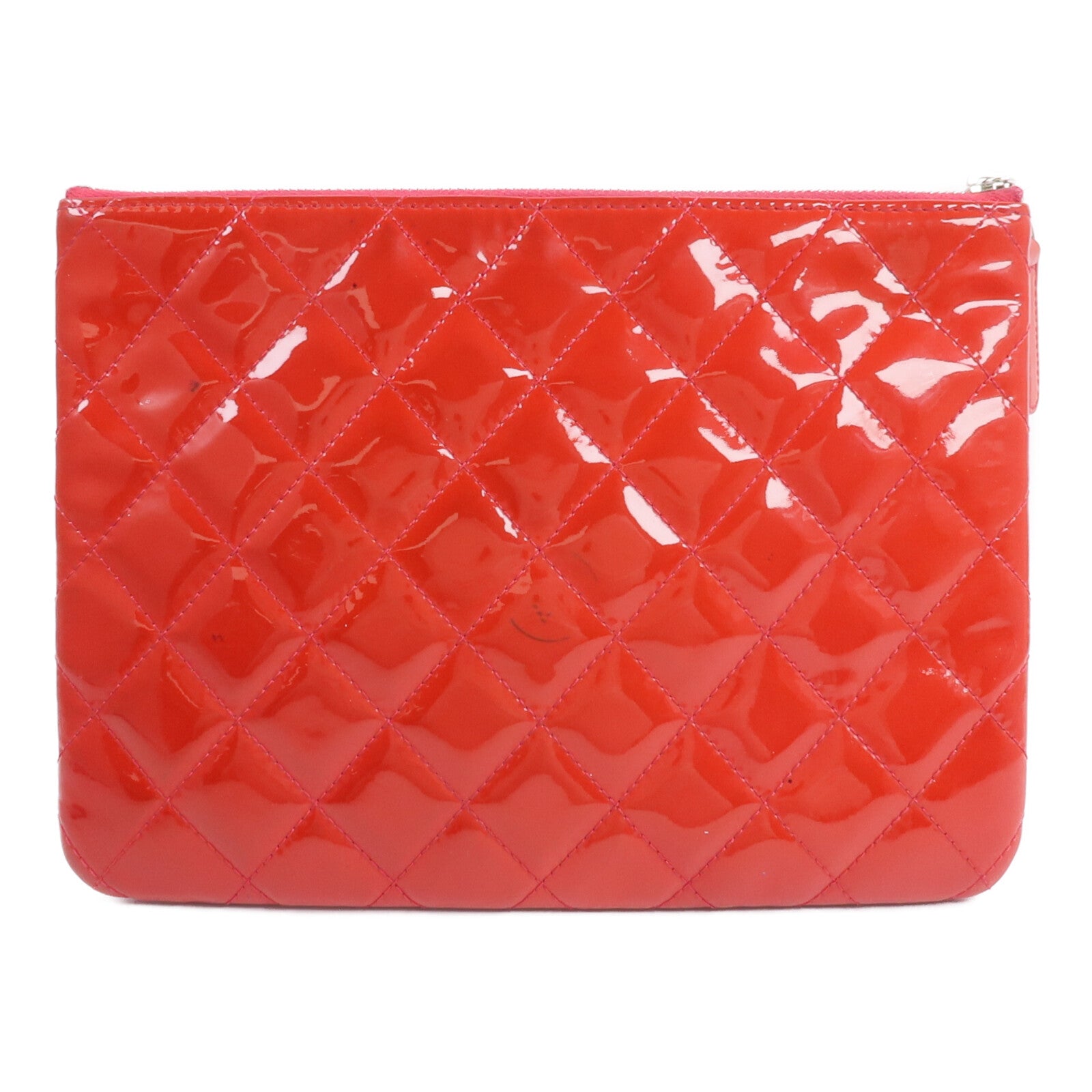 CHANEL 漆皮皮革Valentine Hearts Medium Pouch手拿包