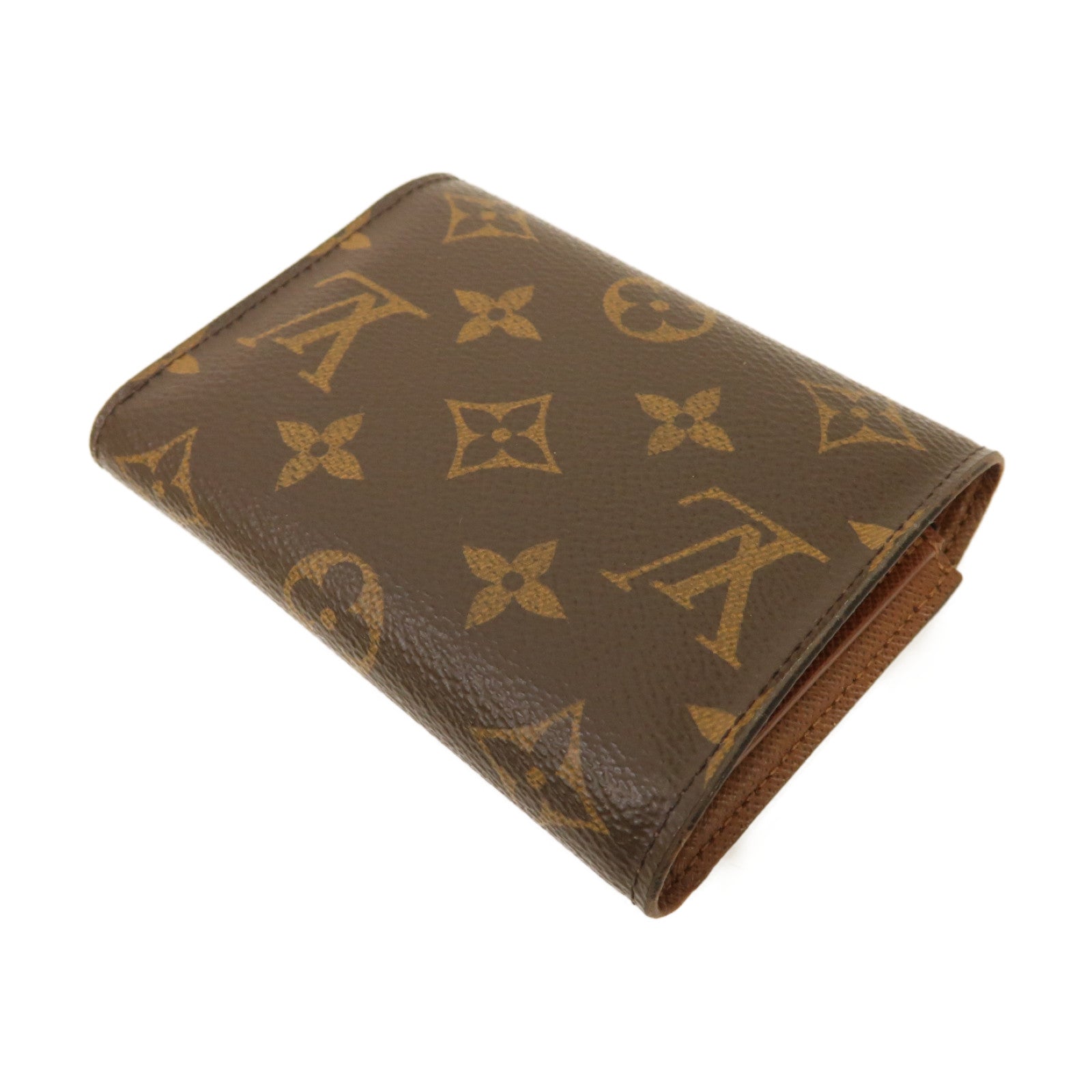 LOUIS VUITTON Monogram Victorine Wallet金扣錢包啡色