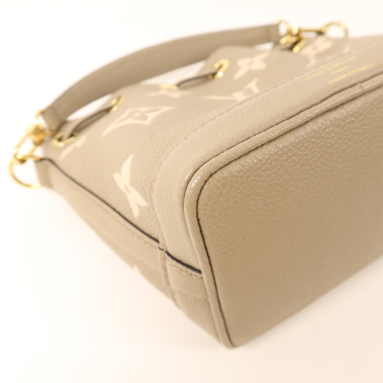 LOUIS VUITTON 【激減優惠】Monogram Empreinte Nano Noe金扣手挽肩背兩用袋