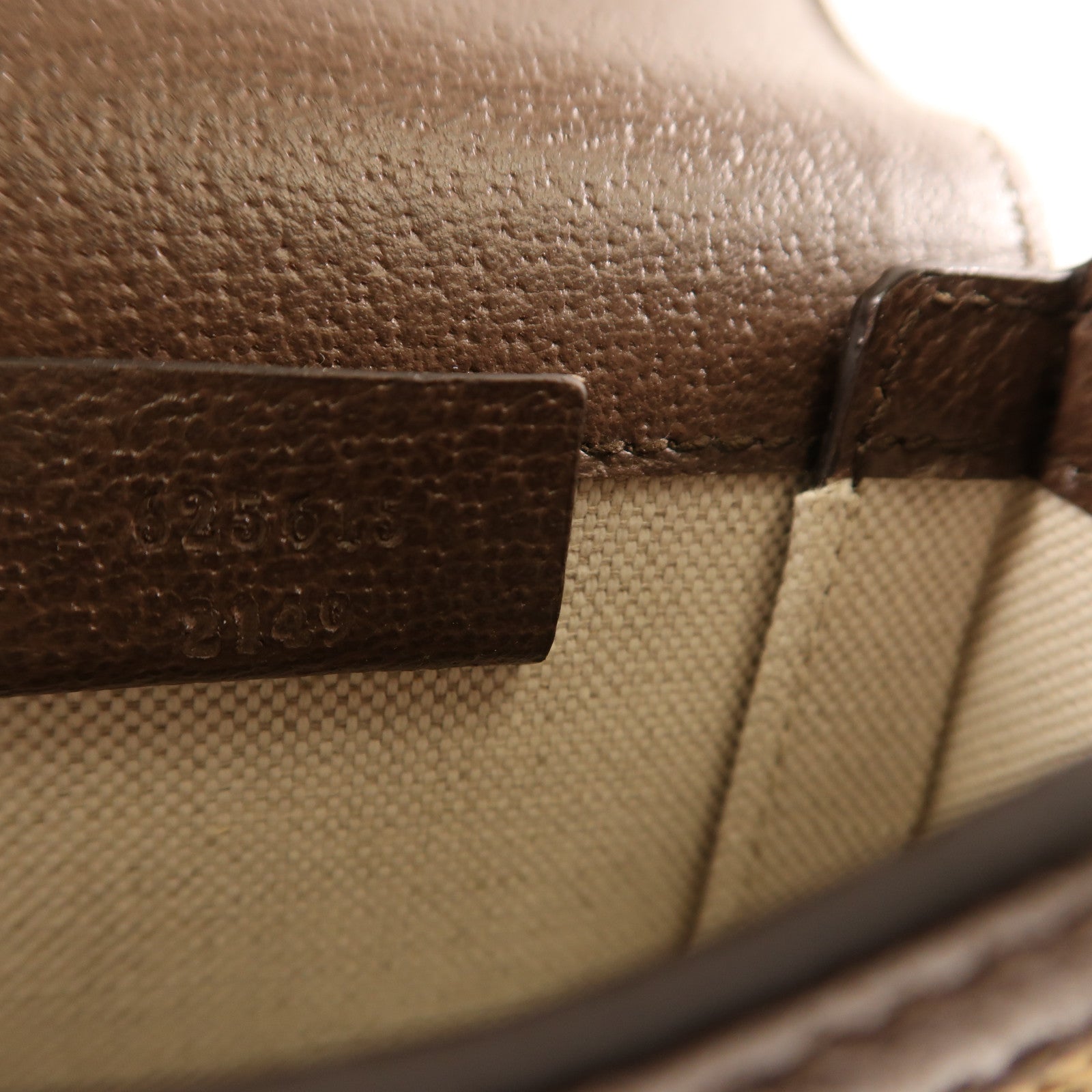 GUCCI GG GHW 1955 Horsebit Jumbo GG Shoulder Bag 625615 Canvas  Brown