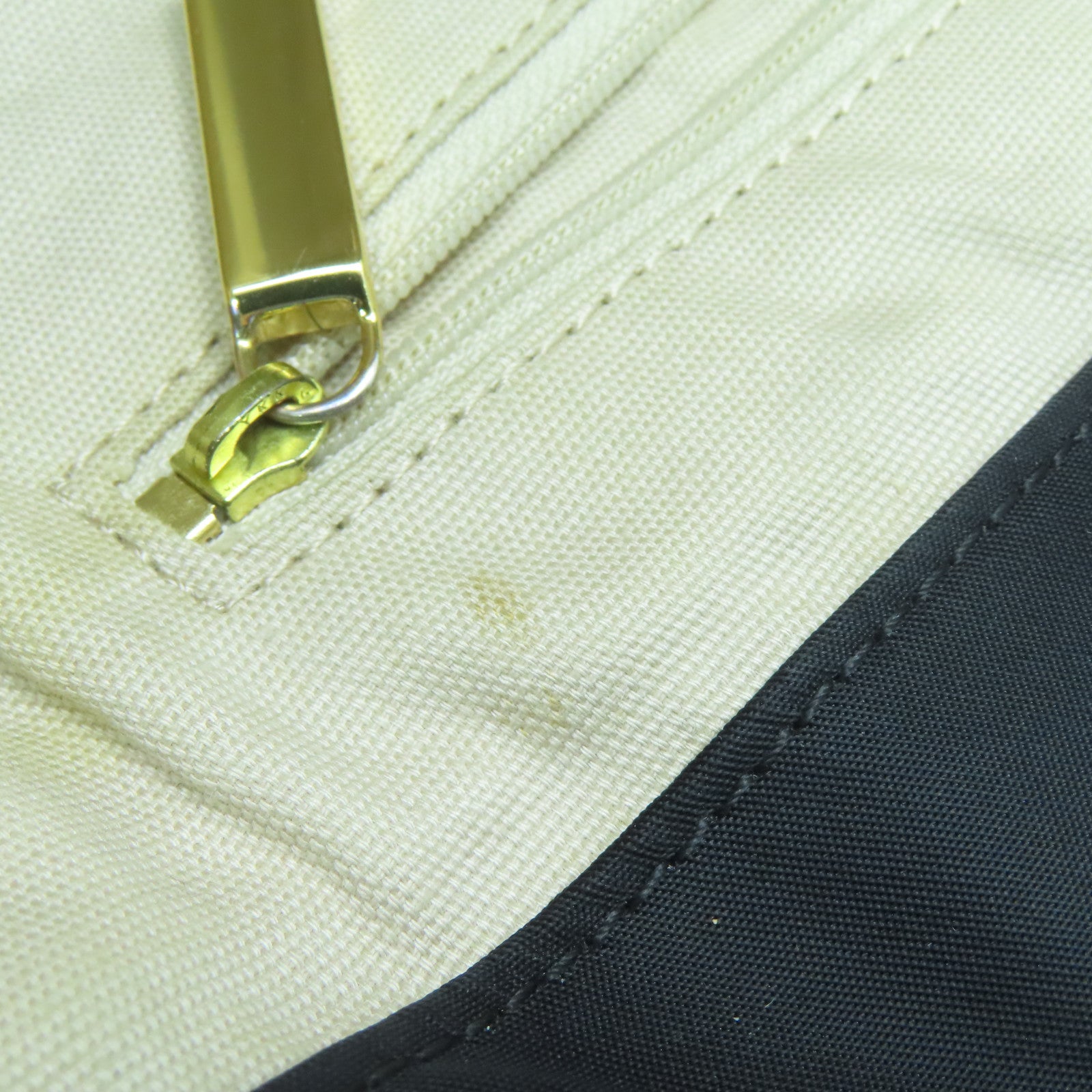 Tory Burch 【激減優惠】帆布Tote Bag金扣肩背袋黑色