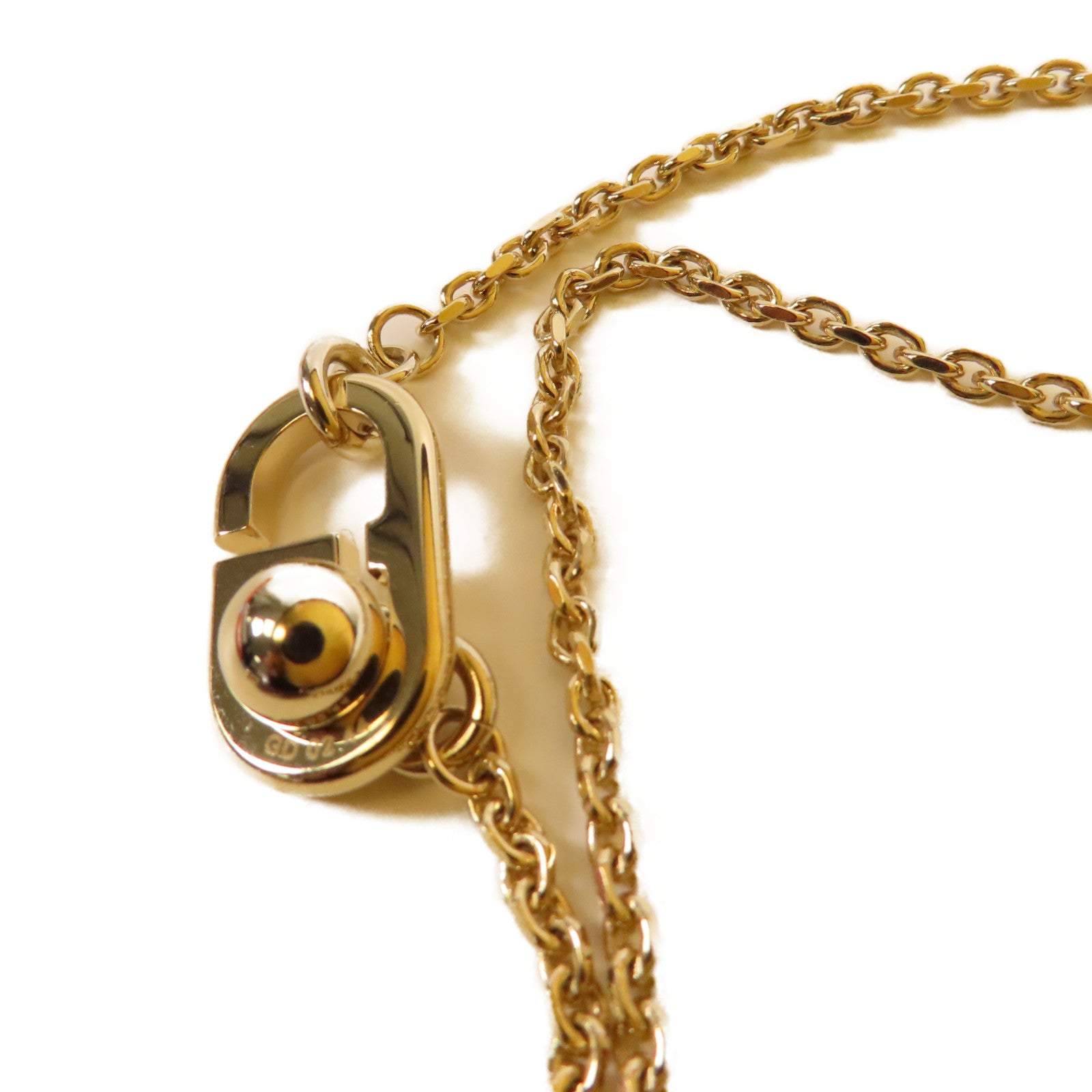 HERMES 金屬/水牛角Sur Mer Necklace項鍊