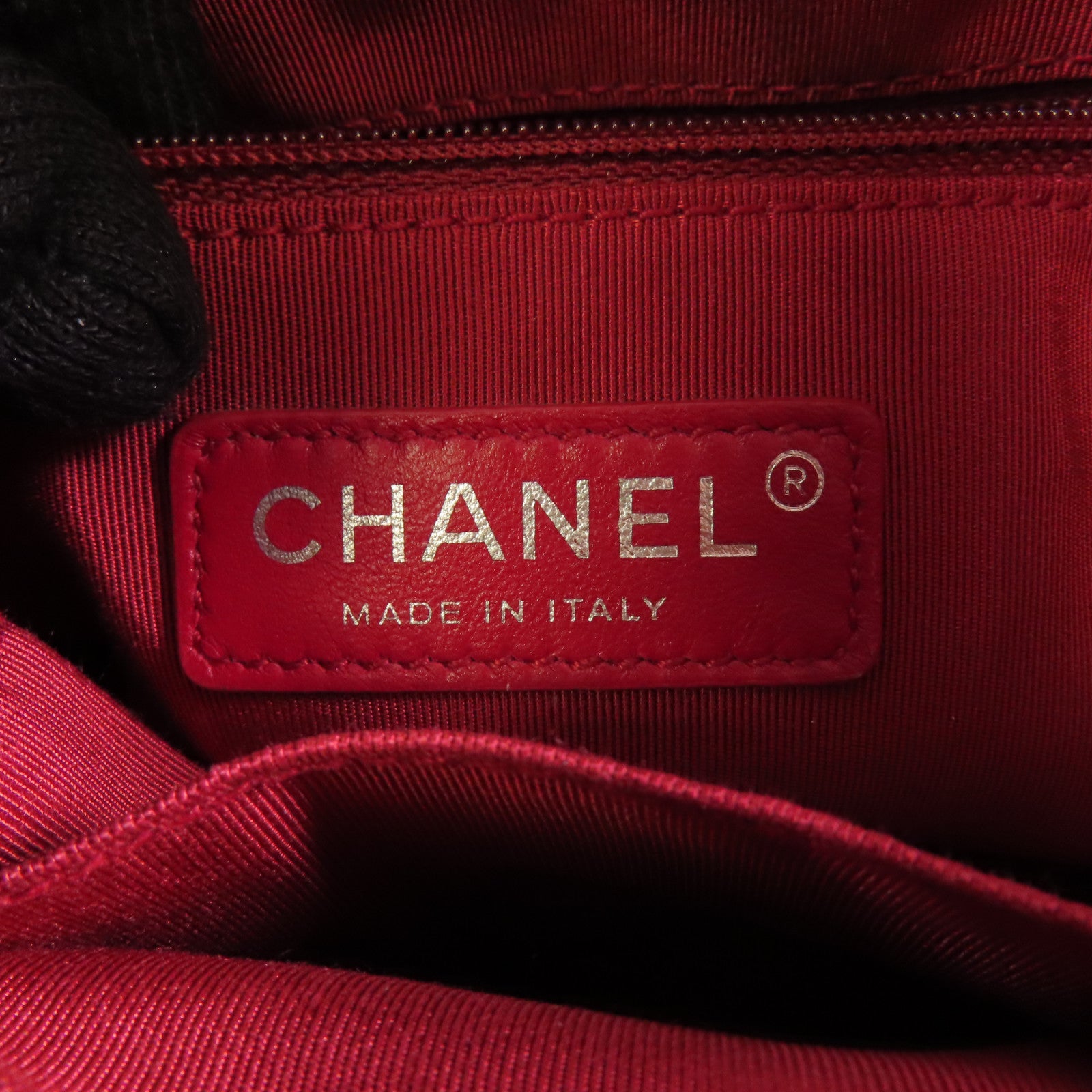 CHANEL 牛皮皮革Gabrielle鏈帶肩背袋