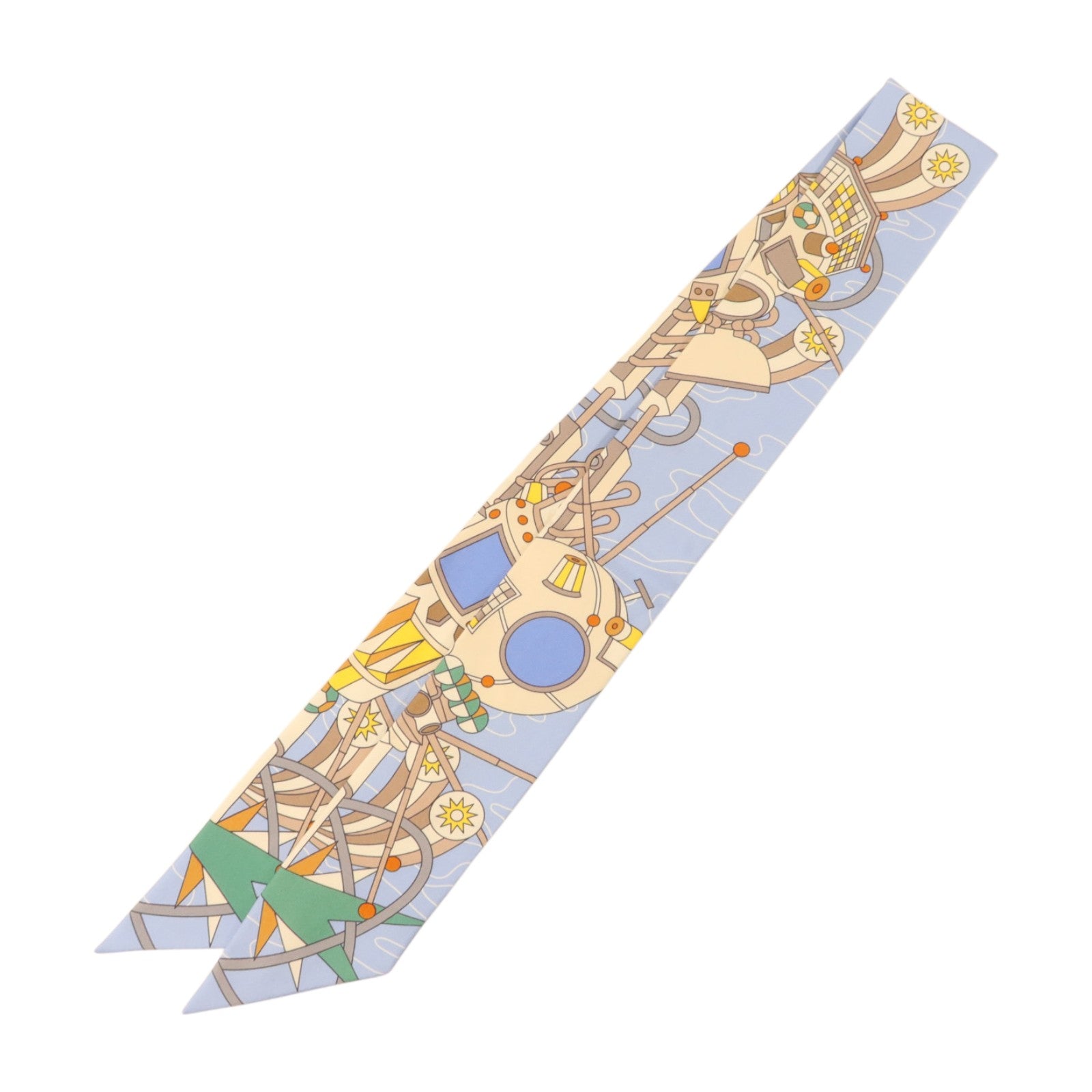 HERMES 絲質Twilly絲巾
