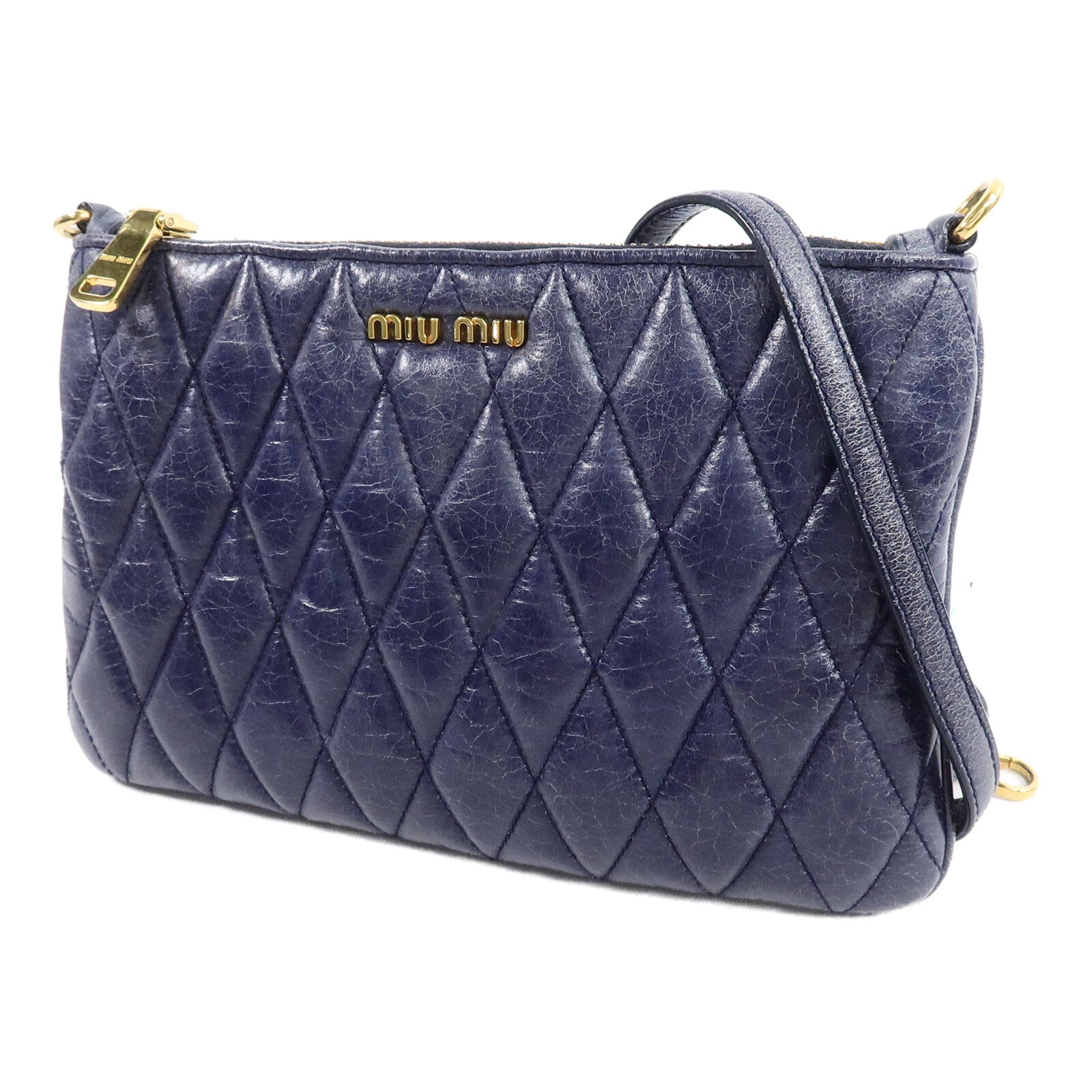 Miu Miu 牛皮皮革Shoulder Bag肩背袋