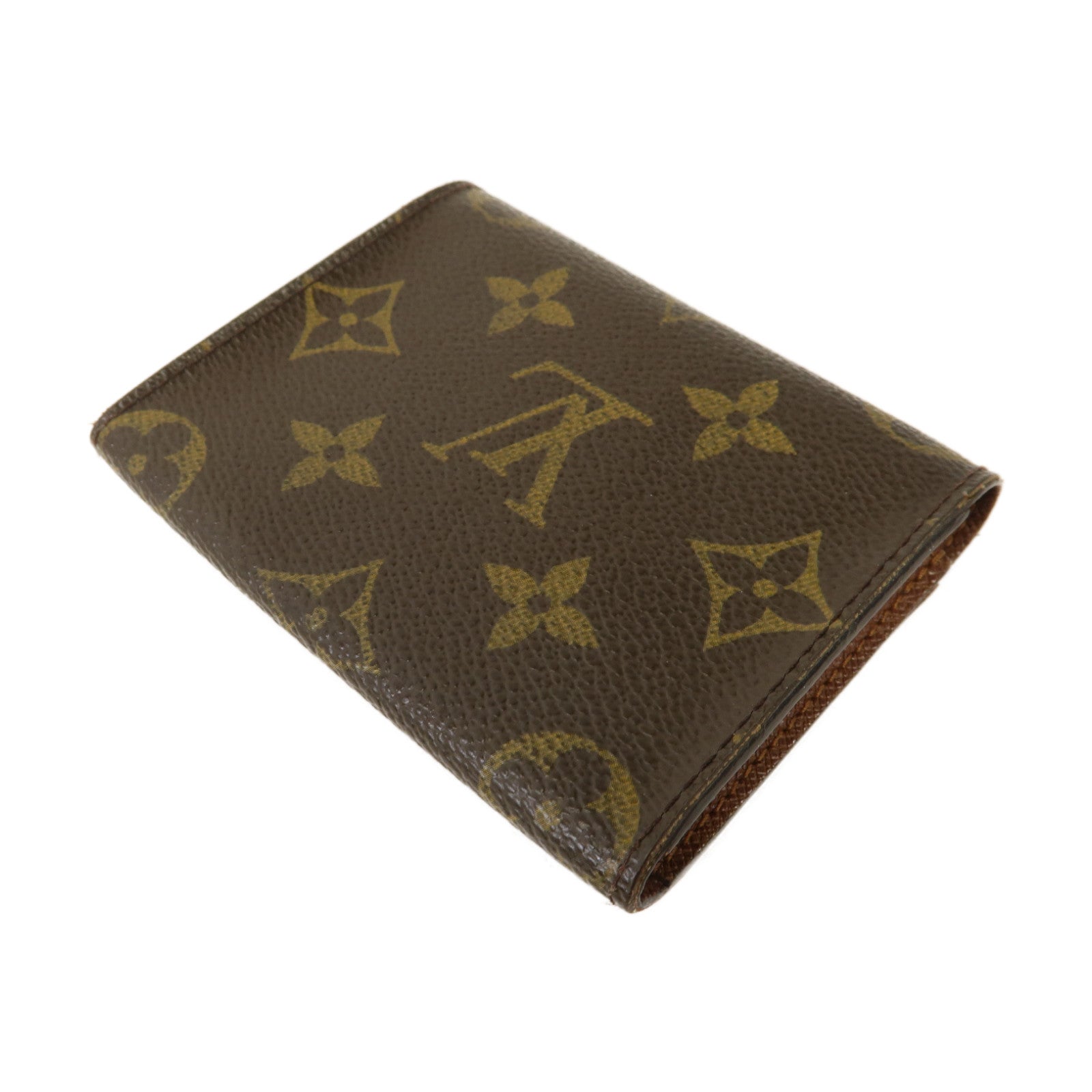 LOUIS VUITTON Monogram Card Case卡片套啡色