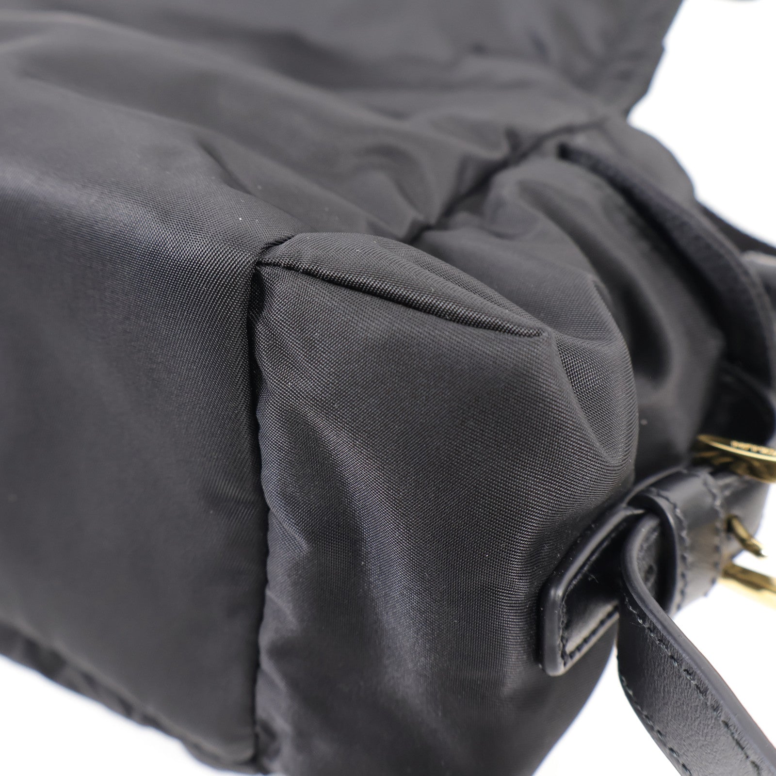 PRADA 尼龍Shoulder Bag金扣肩背袋