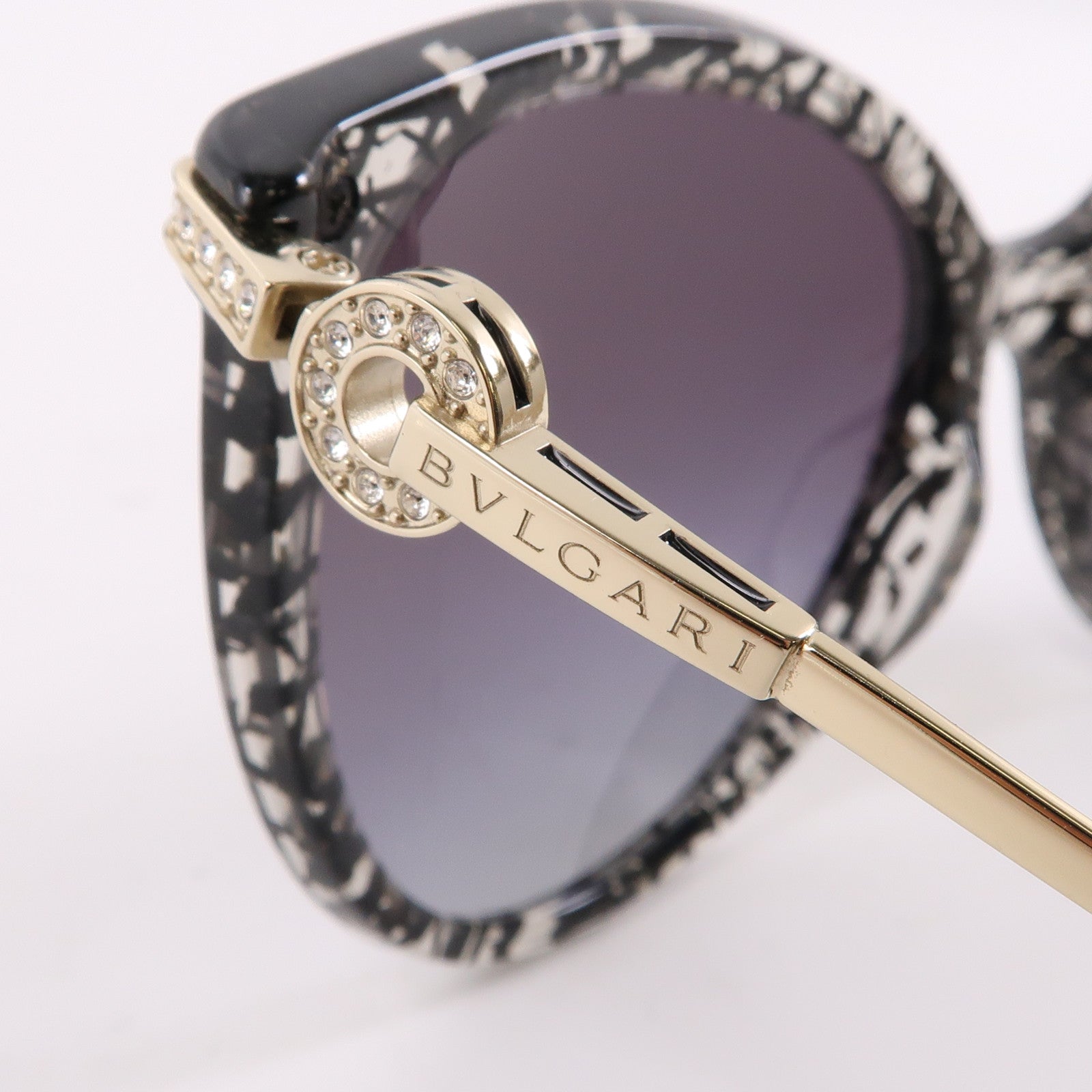 BVLGARI PVC/金屬Sunglasses太陽眼鏡灰色