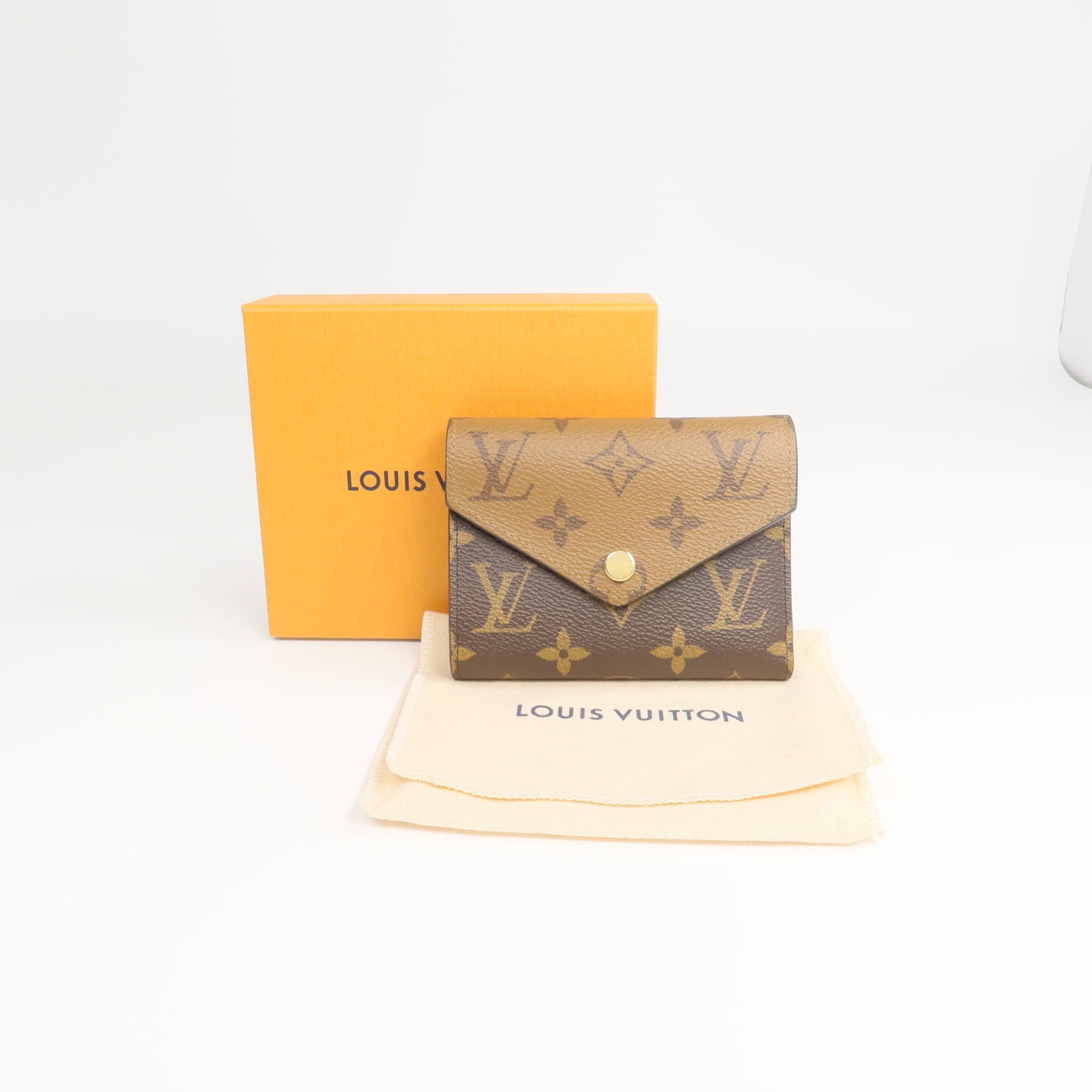 LOUIS VUITTON Monogram Reverse Victorine Wallet錢包