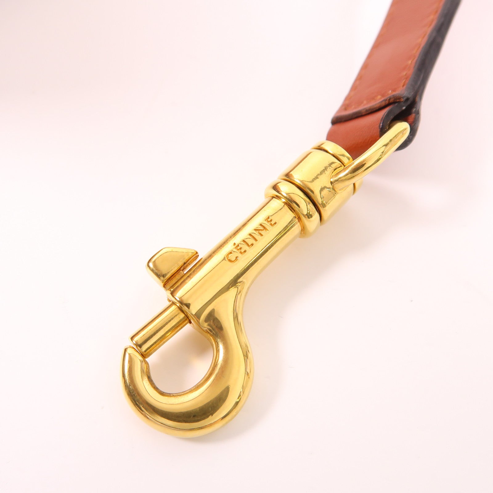 CELINE 【激減優惠】牛皮皮革Micro Belt金扣手挽肩背兩用袋