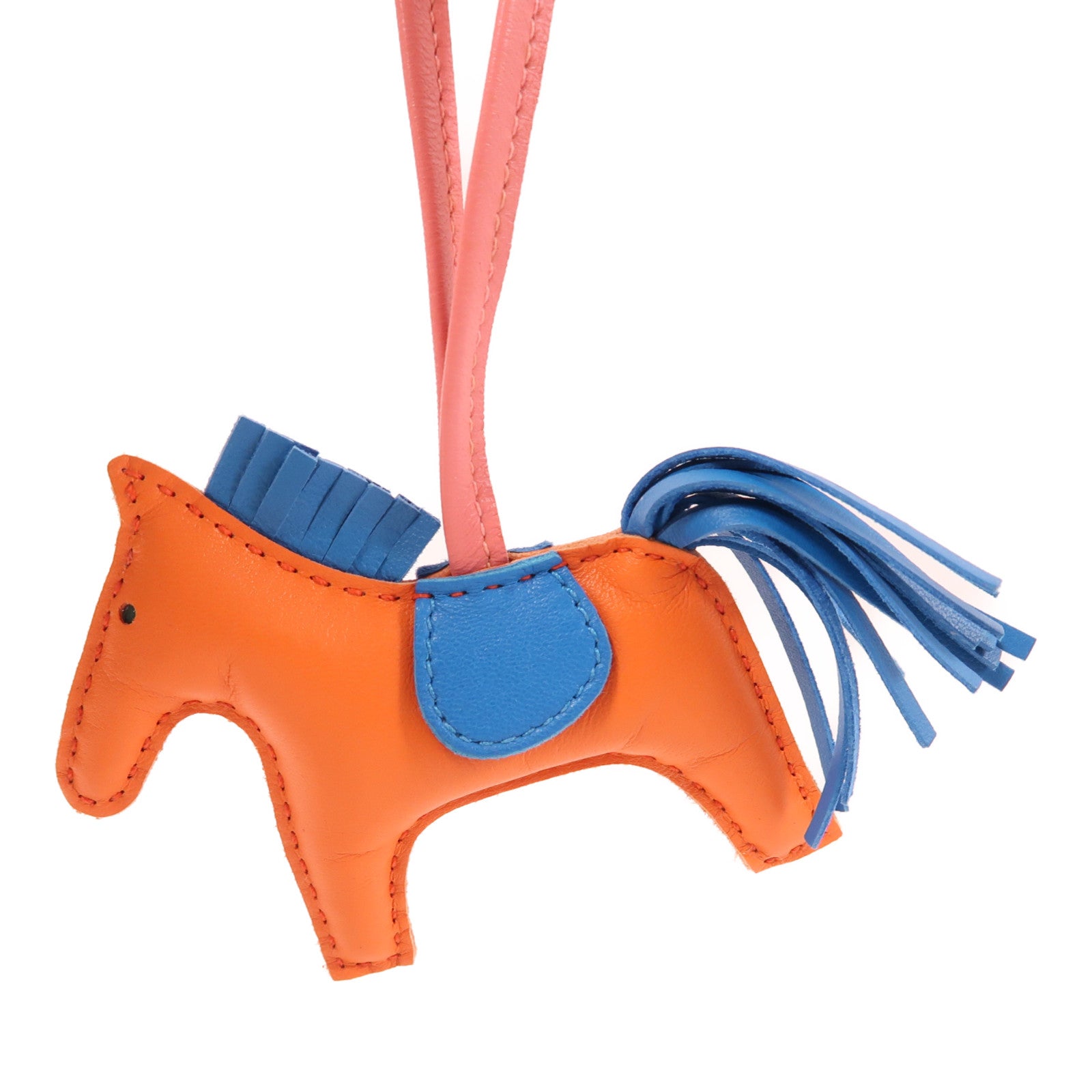 HERMES Milo皮革Rodeo PM掛飾