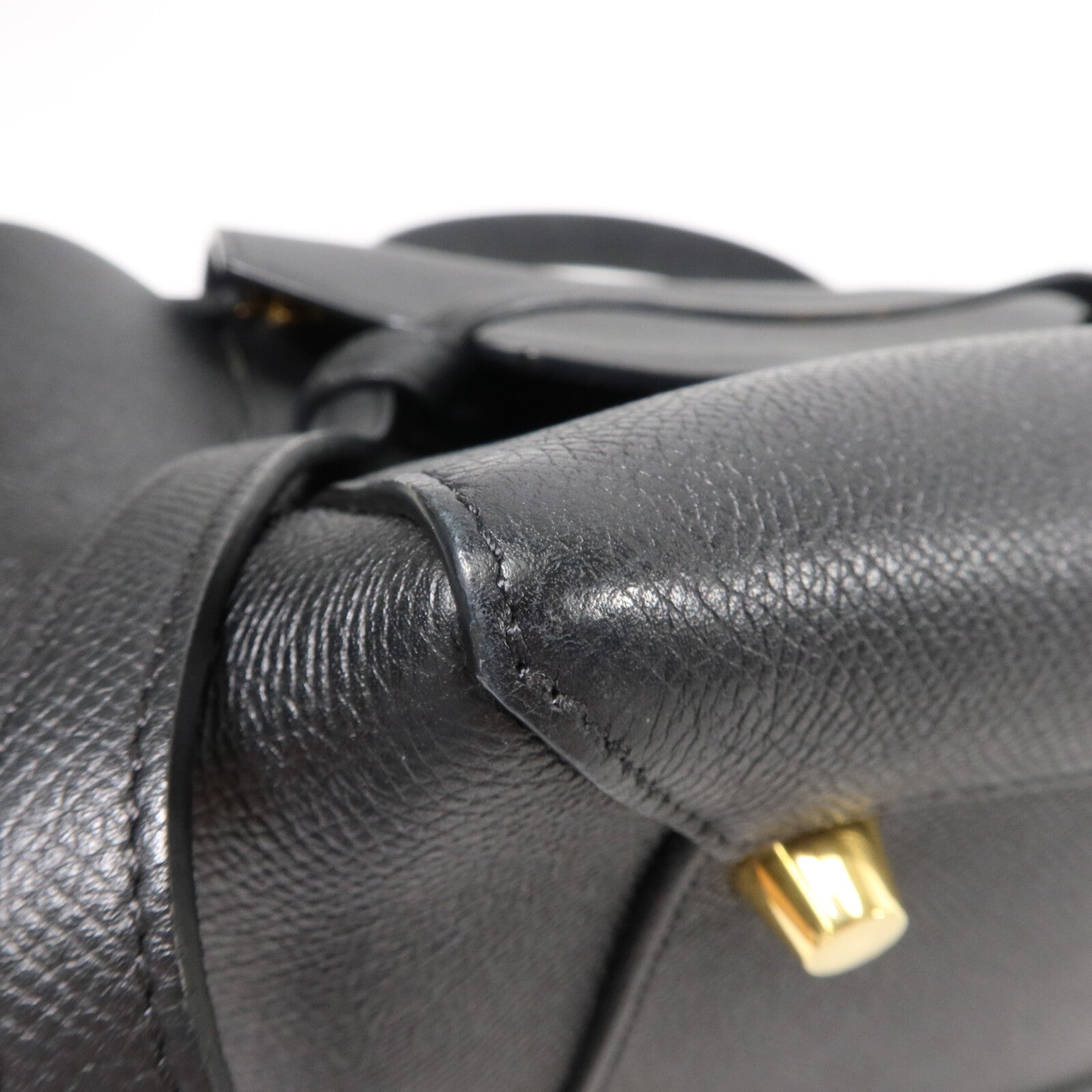 CELINE 牛皮皮革Micro Belt Bag手挽肩背兩用袋