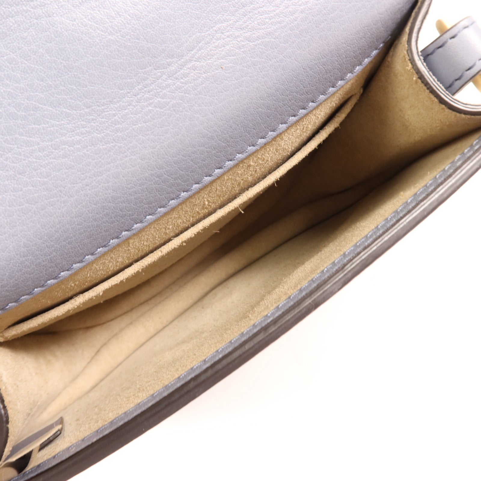 Chloe 牛皮皮革Shoulder Bag金扣手挽肩背兩用袋