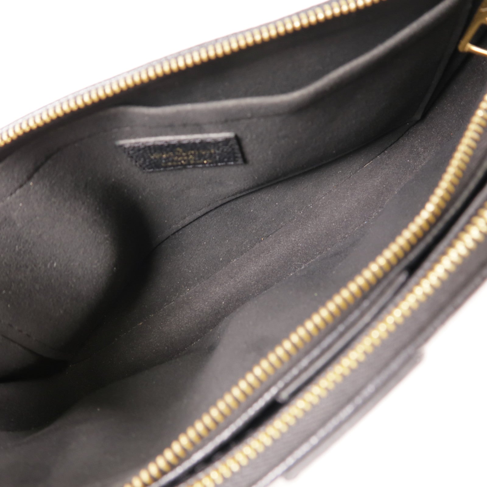 LOUIS VUITTON Monogram Empreinte Multi Pochette Accessoires金扣手挽肩背兩用袋