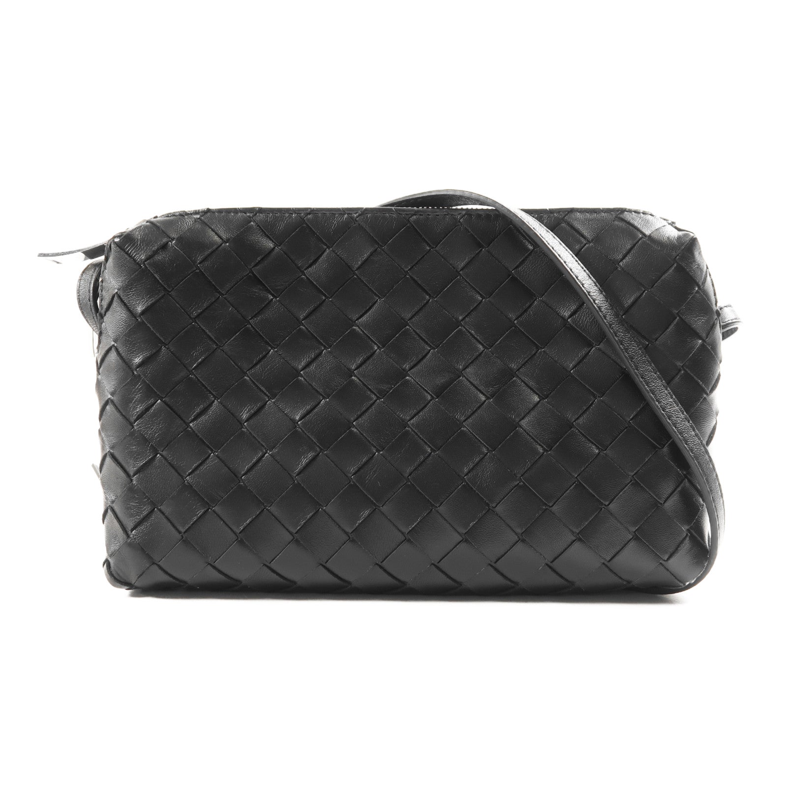 BOTTEGA VENETA 【激減優惠】牛皮皮革Shoulder Bag銀扣肩背袋