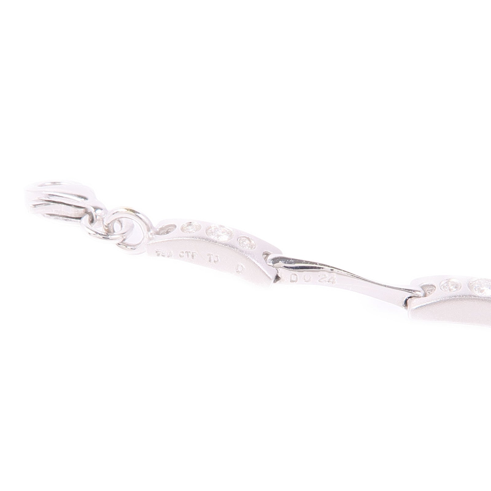 JEWELRY 18K白金Diamond Bracelet鑽石手鏈