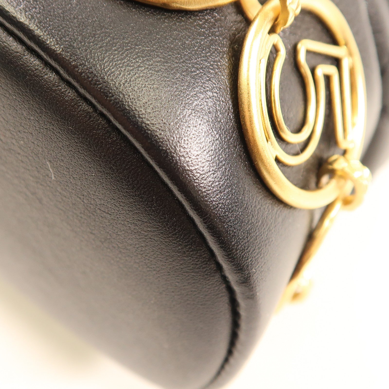 CHANEL 【激減優惠】羊皮皮革金扣Rucksack AS4275鏈帶背包