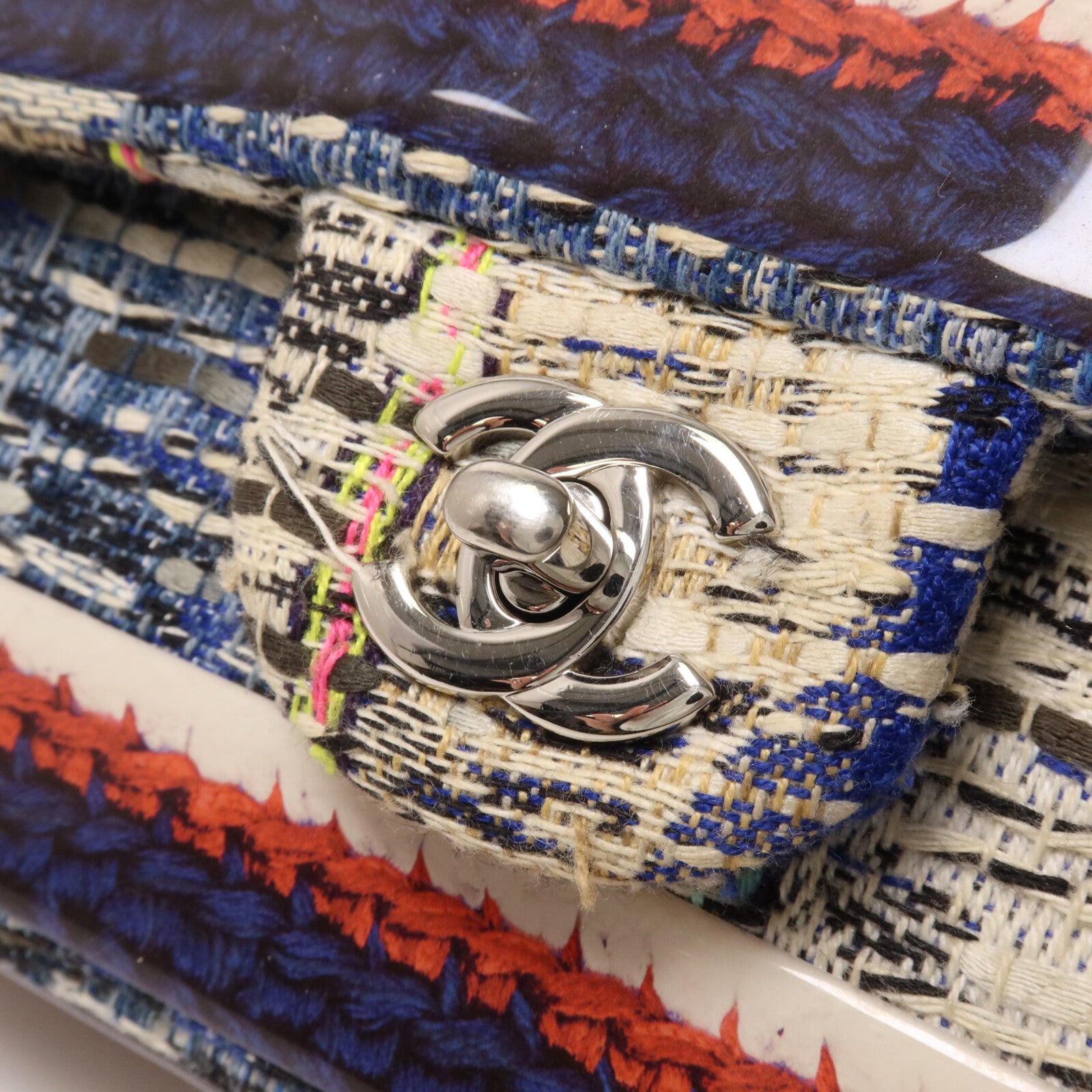 CHANEL Tweed Classic 25鏈帶肩背袋