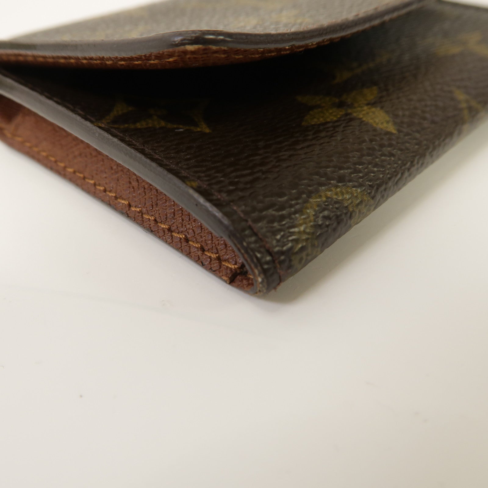 LOUIS VUITTON Monogram Card Case卡片套啡色