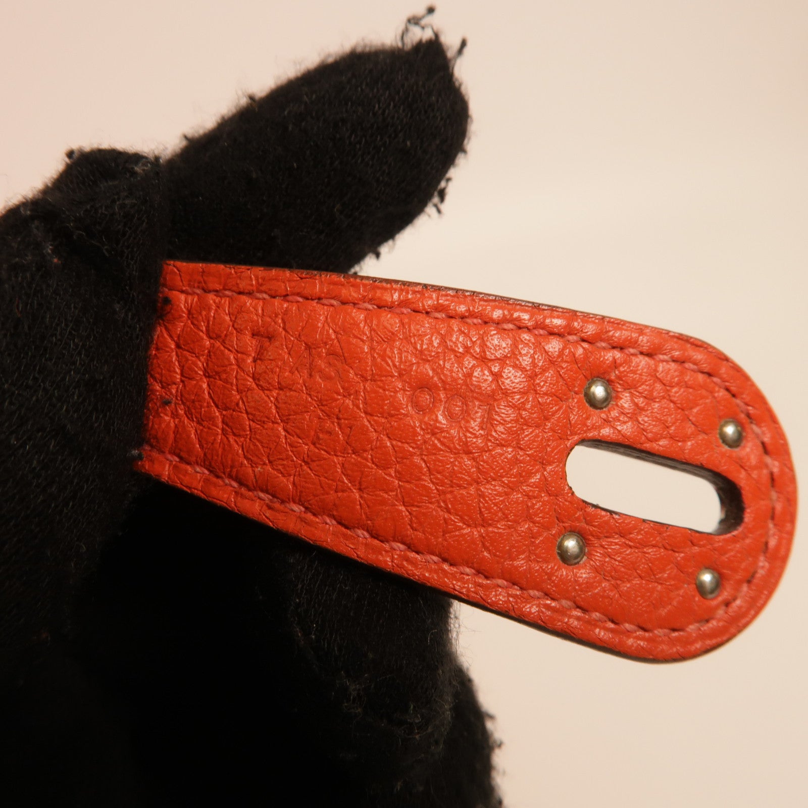 HERMES Clemence皮革Lindy 26銀扣手挽肩背兩用袋Rose Jaipur